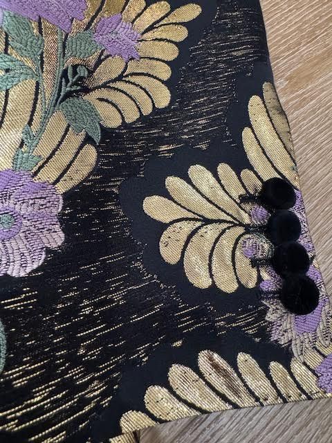 Dolce & Gabbana Dolce and Gabanna Floral Blazer with Velvet Lapel Size 48R - 5 Thumbnail