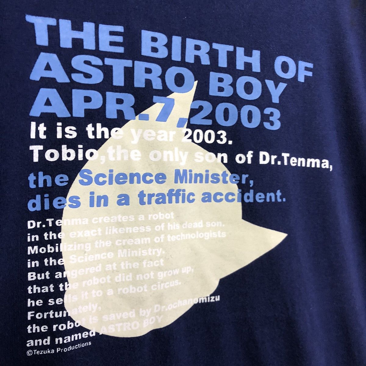 Anime × Vintage Vintage Astro Boy Anime by Tezuka Production Tshirt Size US XXL / EU 58 / 5 - 4 Thumbnail