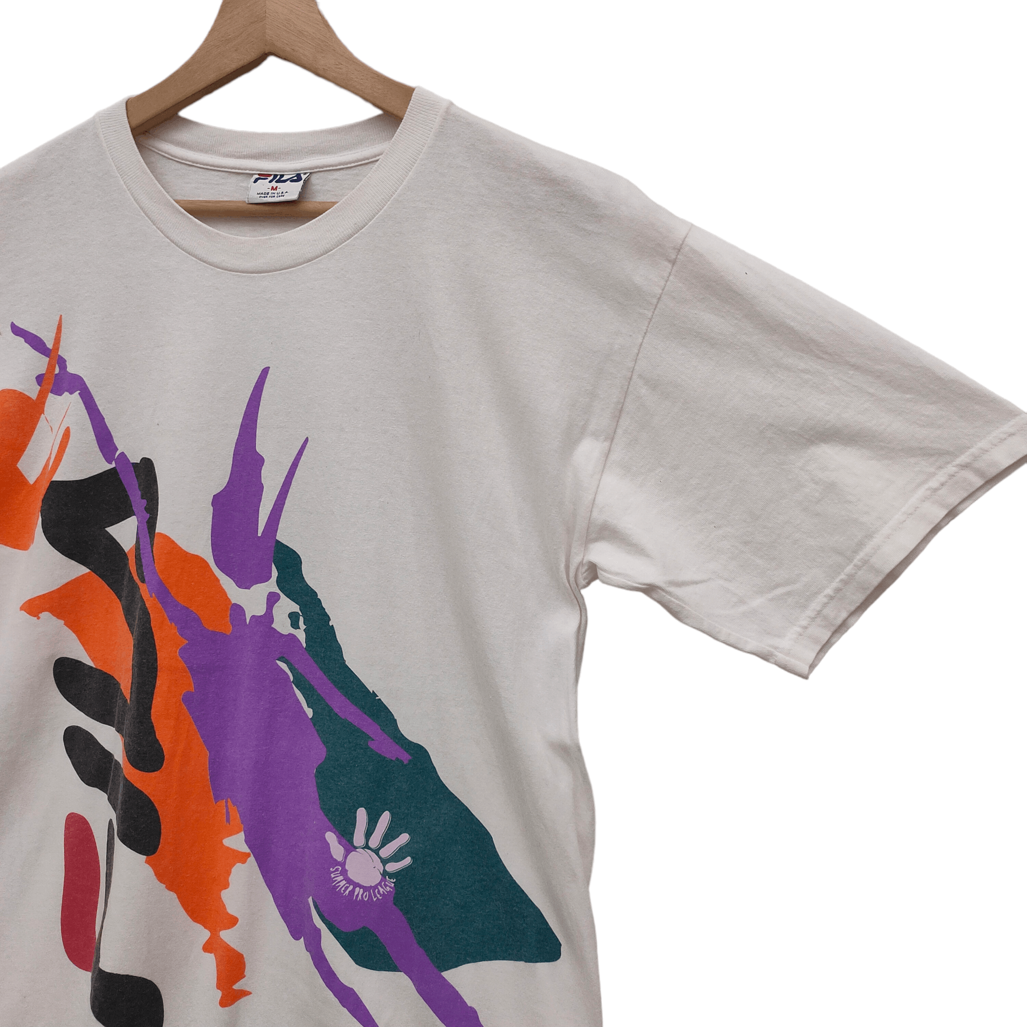 Fila × Vintage Vintage Fila Summer Pro League Whitr Tee Size US M / EU 48-50 / 2 - 3 Thumbnail