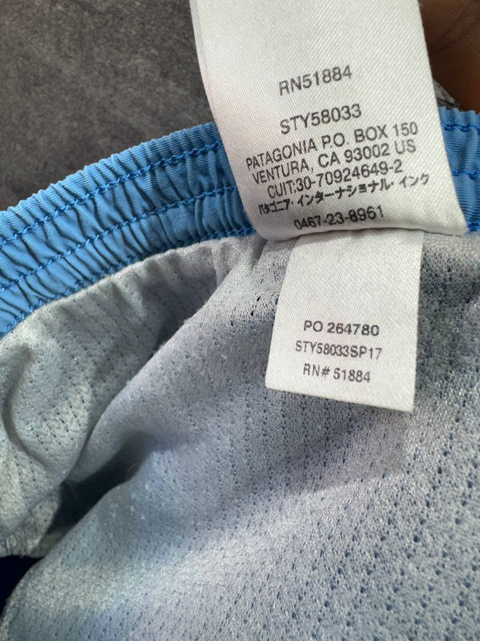 Patagonia Patagonia Mens Shorts Swim Trunks Trail Size US 34 / EU 50 - 14 Thumbnail