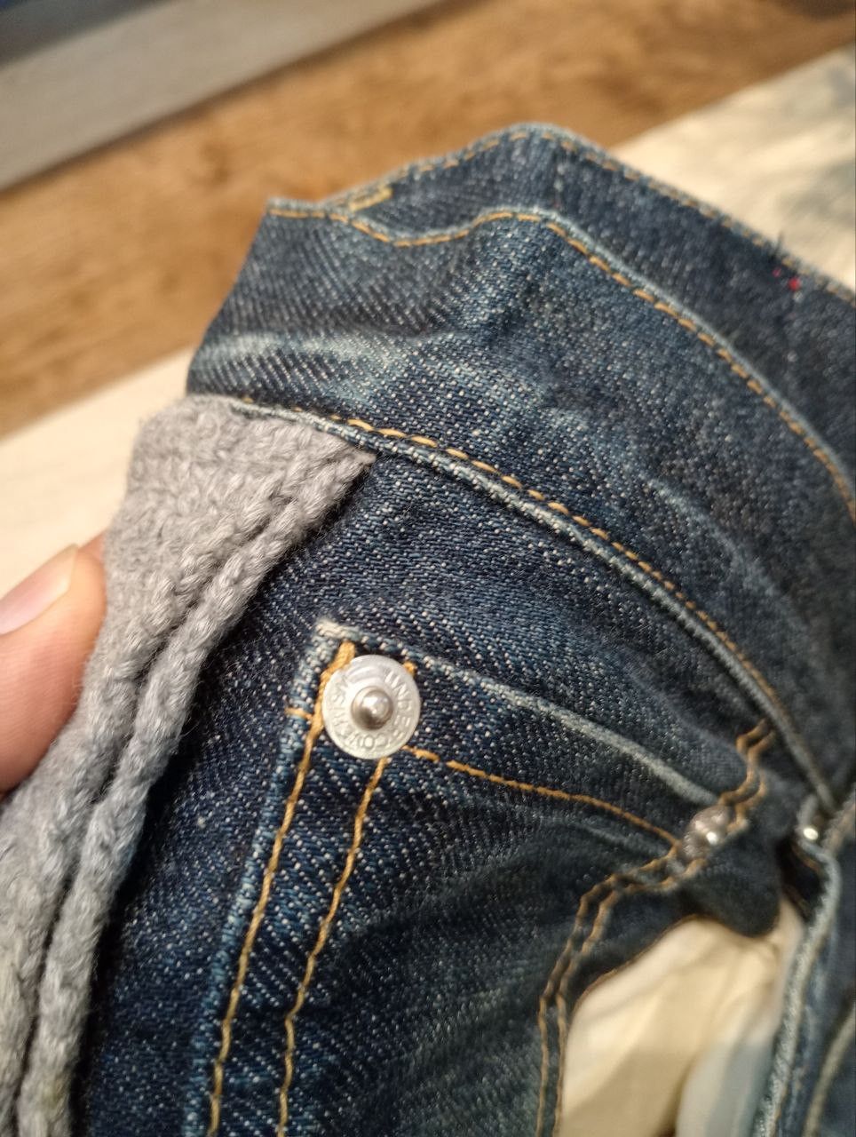 Undercover UNDERCOVERISM FOR REBELS FRINGE SELVEDGE DENIM PANTS Size US 32 / EU 48 - 7 Thumbnail
