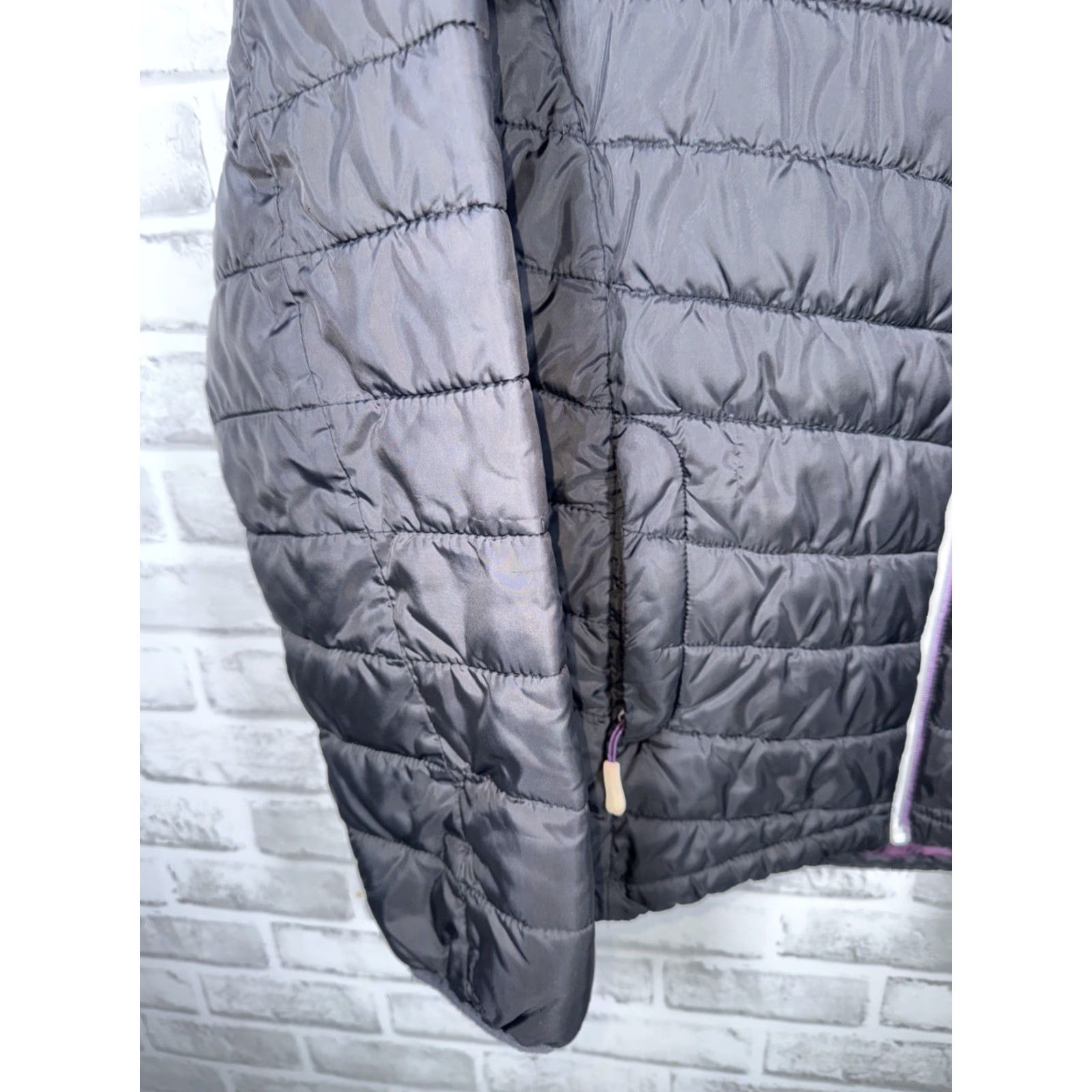 Vintage True North Black Quilted Puffer Jacket Womens XL Size XL / US 12-14 / IT 48-50 - 4 Thumbnail