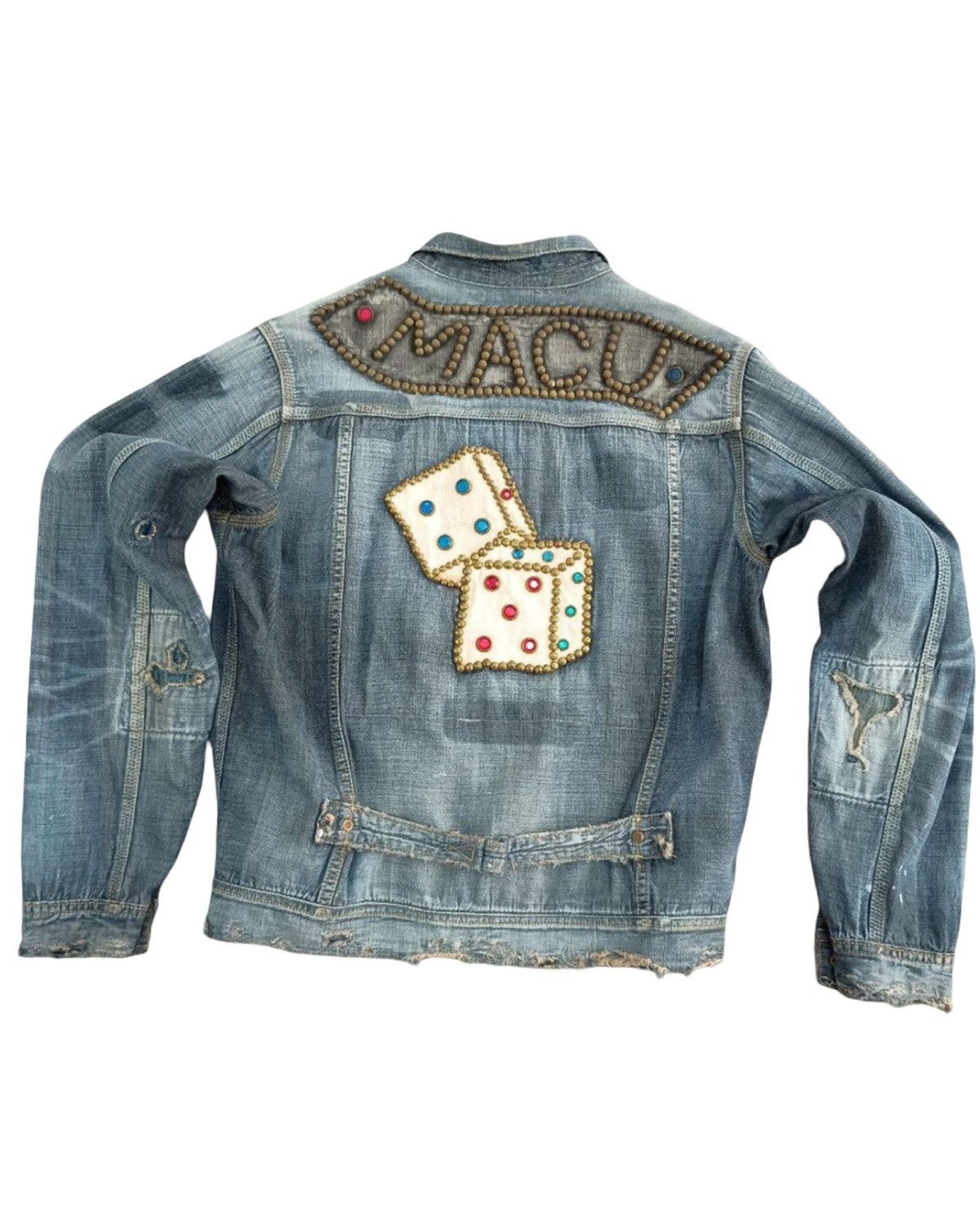 Kapital 🔥1-of-1🔥 Kapital “MACU” denim jacket Size US S / EU 44-46 / 1 - 1 Thumbnail