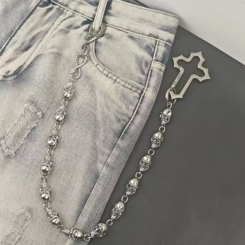 Jewelry Skull Wallet Chain, Y2K Size ONE SIZE - 3 Thumbnail