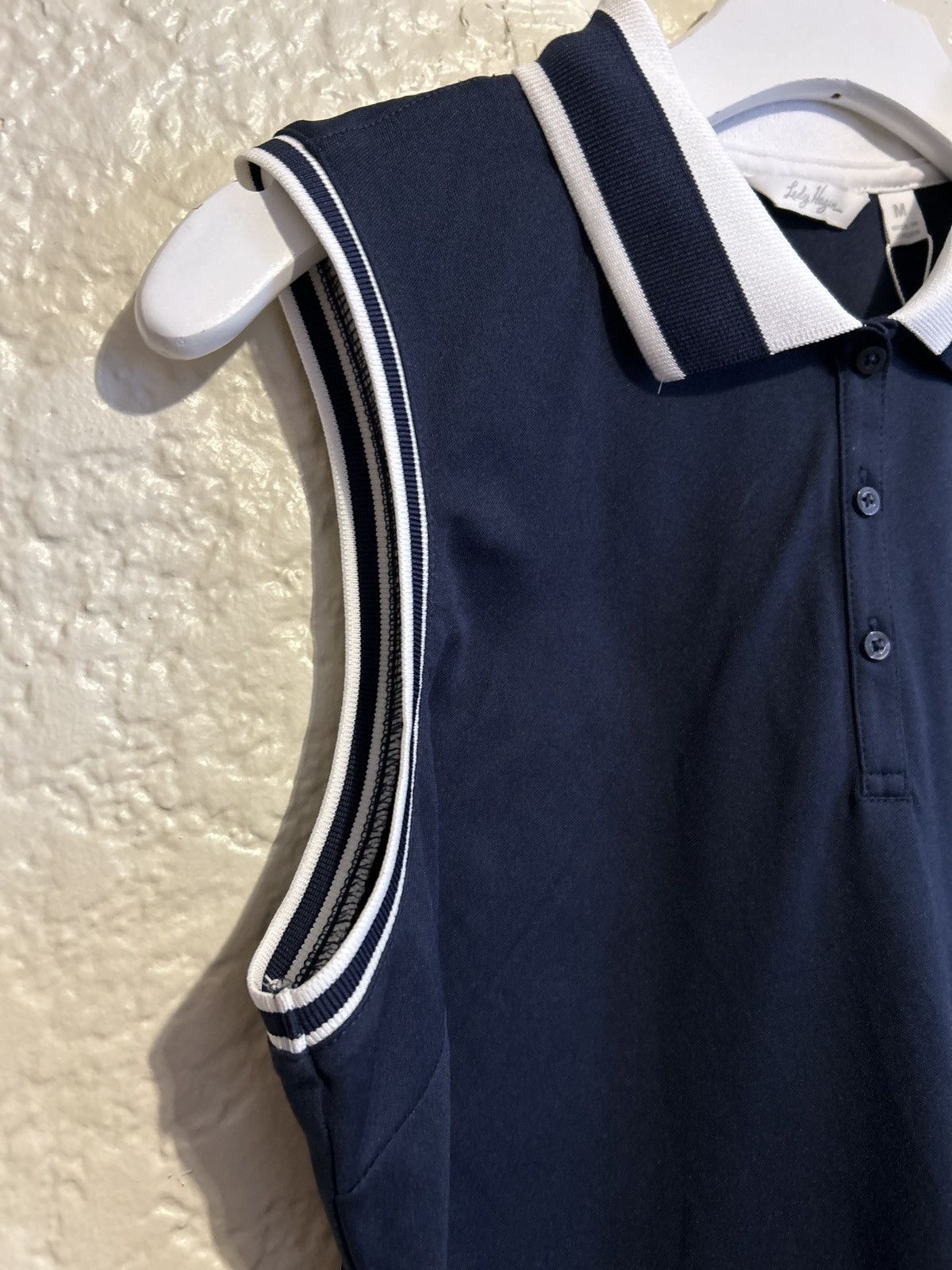 Designer Lady Hagan sleeveless golf polo size medium Size M / US 6-8 / IT 42-44 - 4 Thumbnail