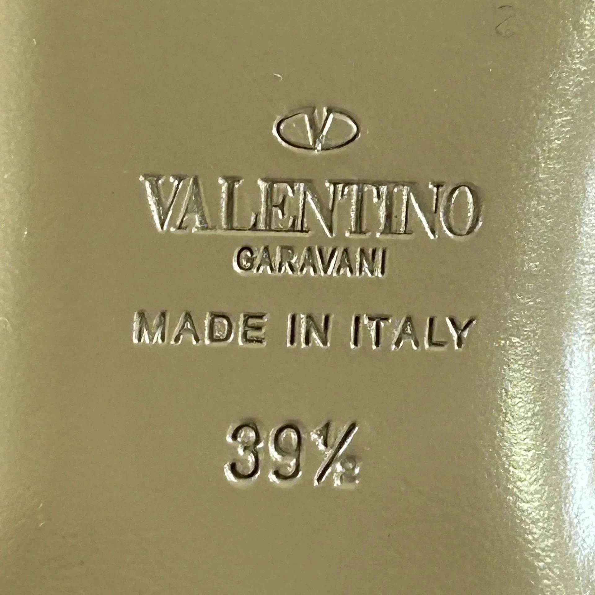 Valentino Valentino Pink Flat with Studs EUR 39.5 Size US 8.5 / IT 38.5 - 7 Thumbnail