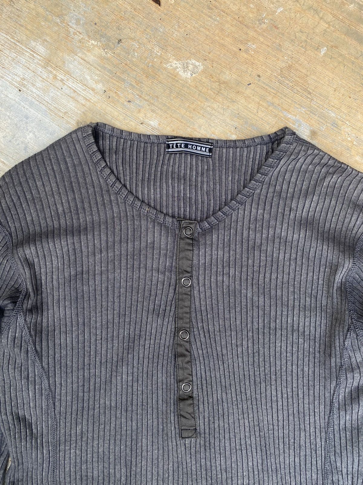 Issey Miyake × Tete Homme Japanese Designer Tete Homme Tees Size M / US 6-8 / IT 42-44 - 3 Thumbnail