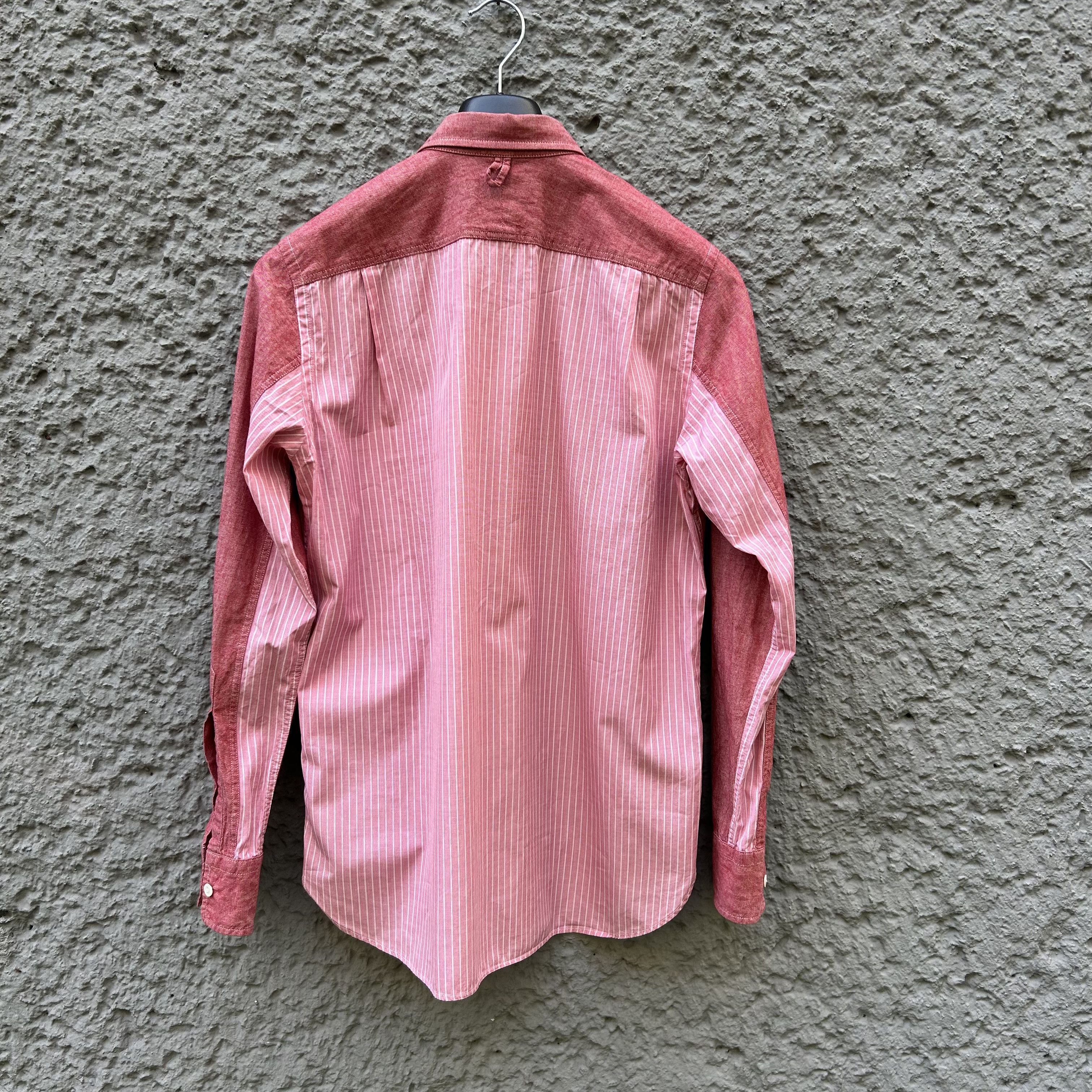 Junya Watanabe Comme des Garcons Junya Watanabe Pink Shirt Button Up S/S11 Size US S / EU 44-46 / 1 - 2 Thumbnail
