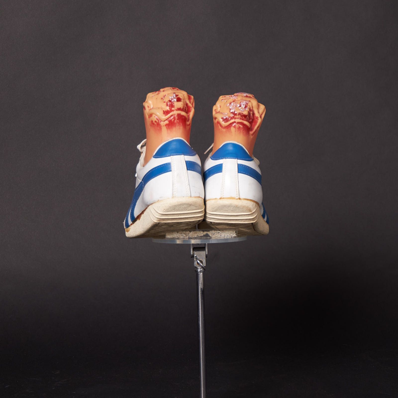 Vintage 1980s – 90s Blue and White Vintage Sneakers Size US 8 / EU 41 - 4 Thumbnail