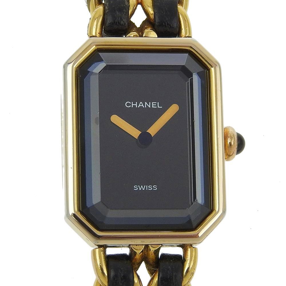 Chanel Chanel Premiere Rock Quartz Plated Metal and Leather Size ONE SIZE - 1 Thumbnail