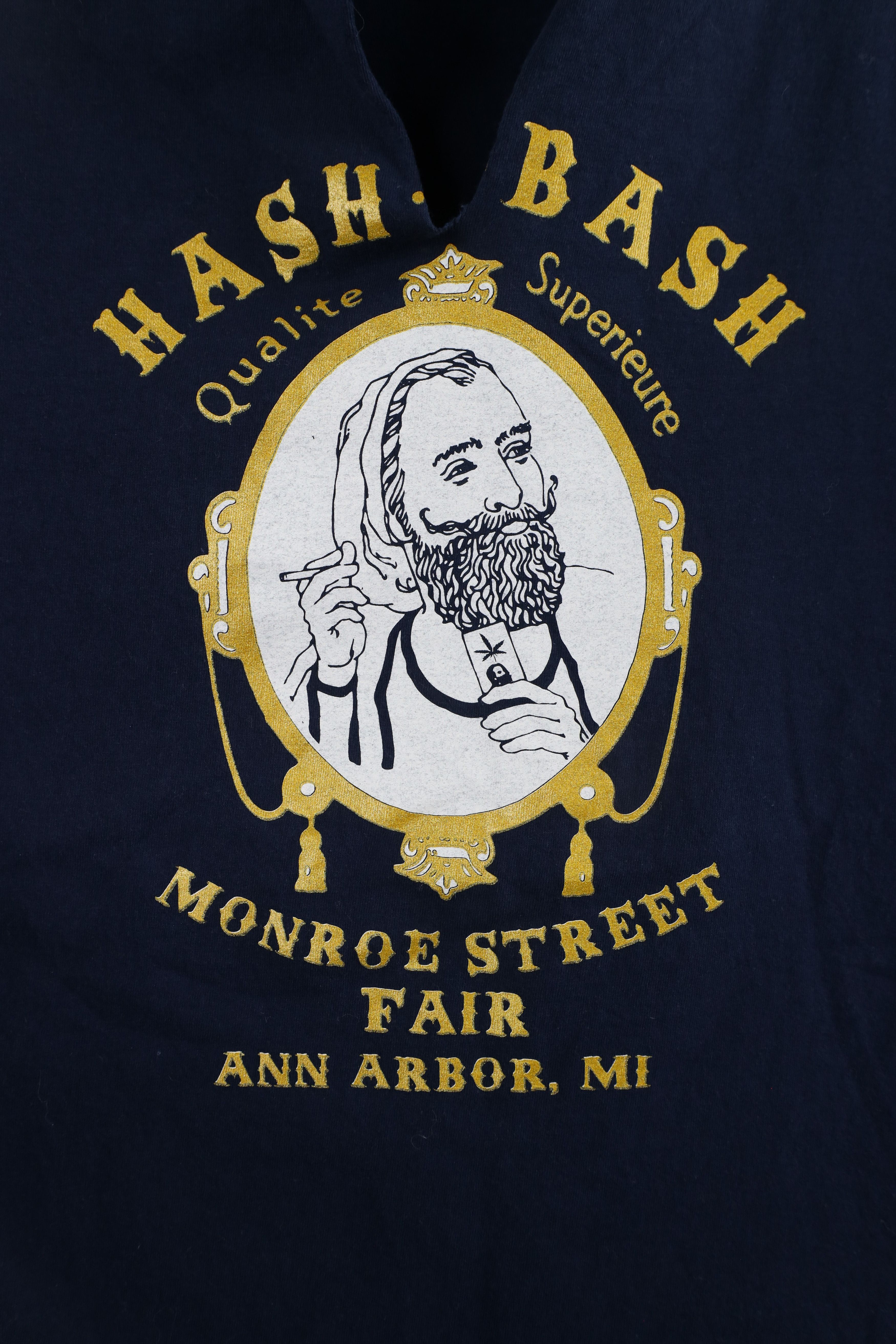Vintage Vintage Y2K Streetwear Ann Arbor Hash Bash T-Shirt Blue Size US L / EU 52-54 / 3 - 5 Thumbnail