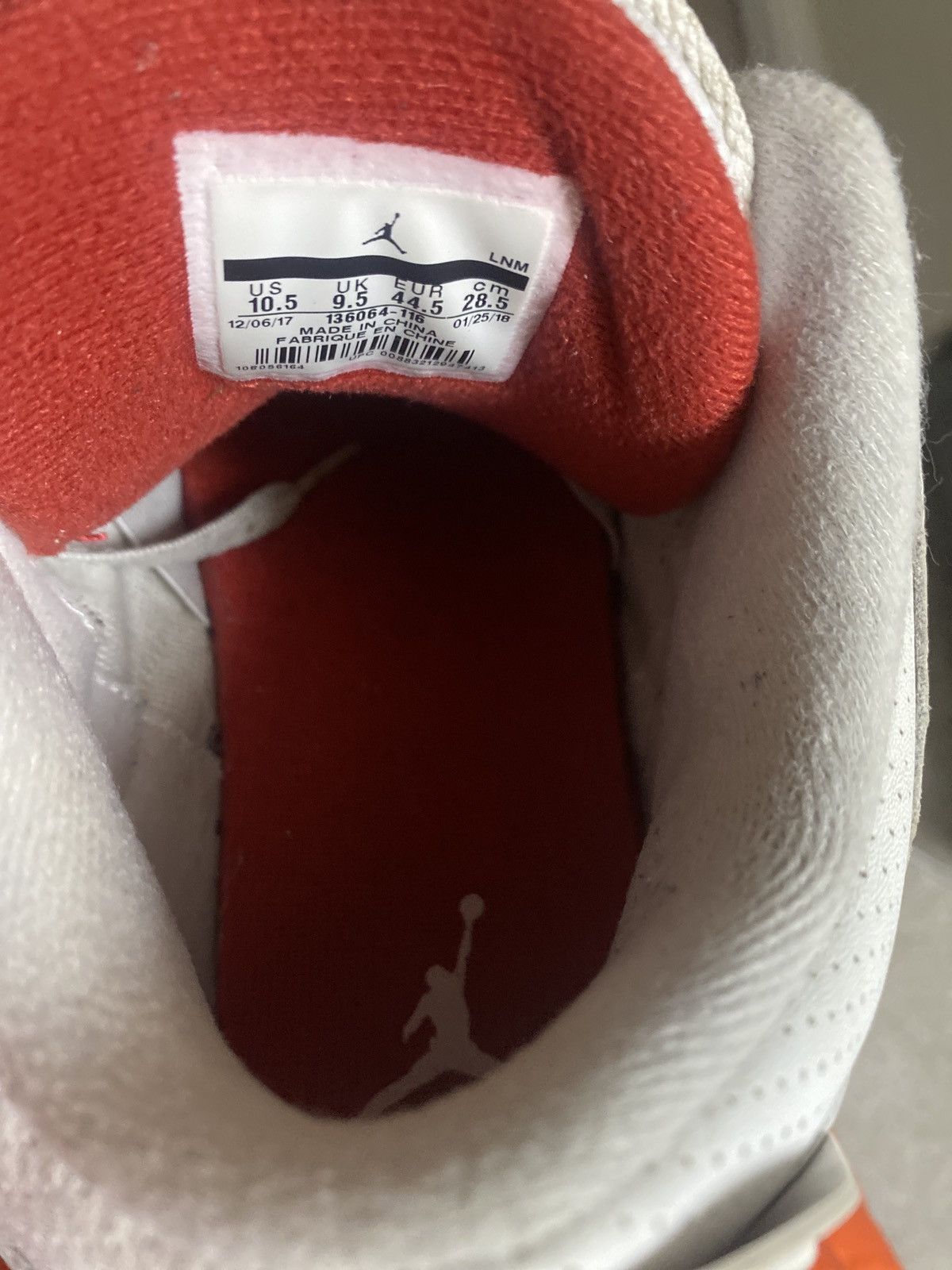 Jordan Brand Air Jordan 3 retro red Size US 10.5 / EU 43-44 - 6 Thumbnail