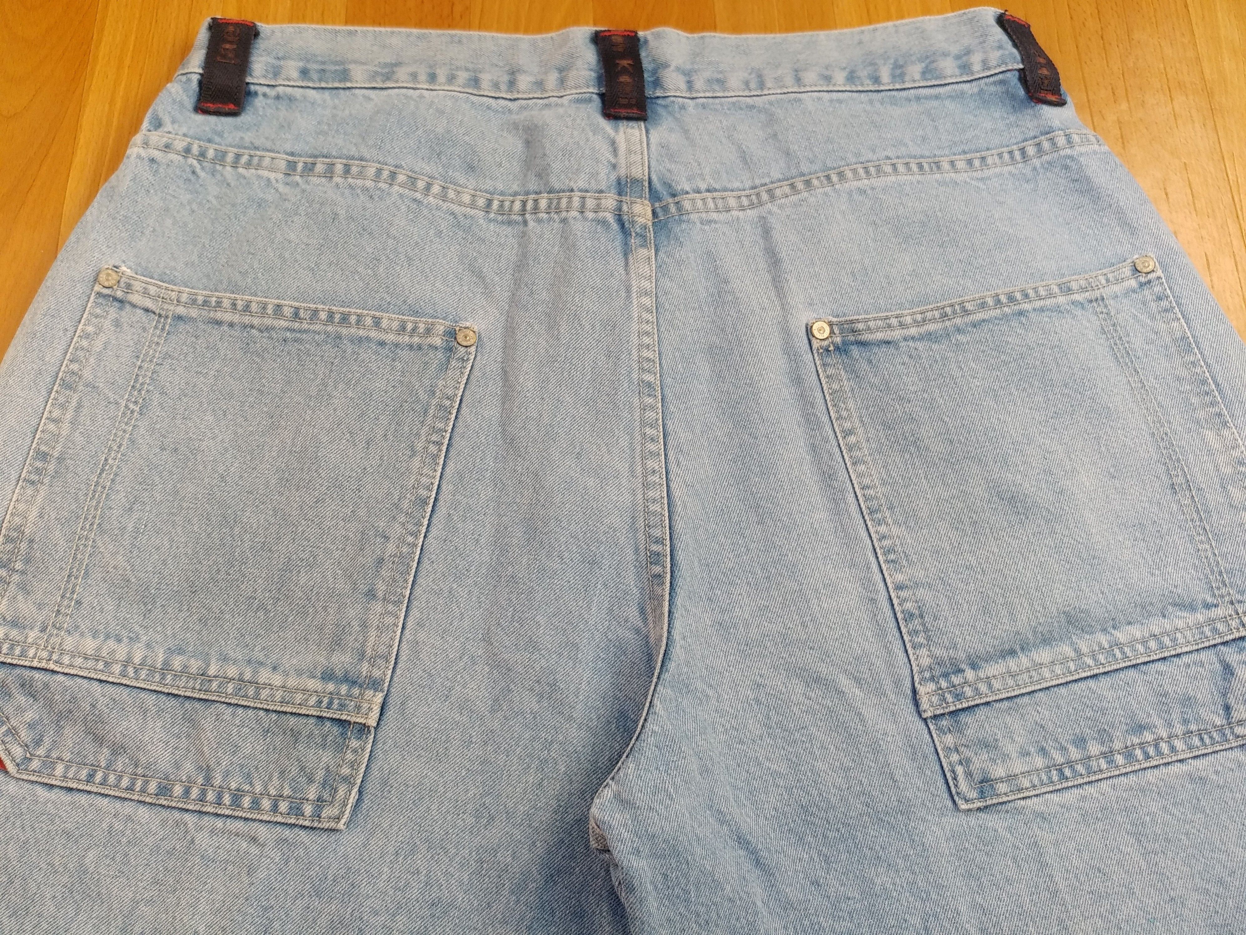Aem'kei Aem'Kei jeans shorts, vintage Aem Kei hip hop pants, 90s 36 Size US 36 / EU 52 - 4 Thumbnail