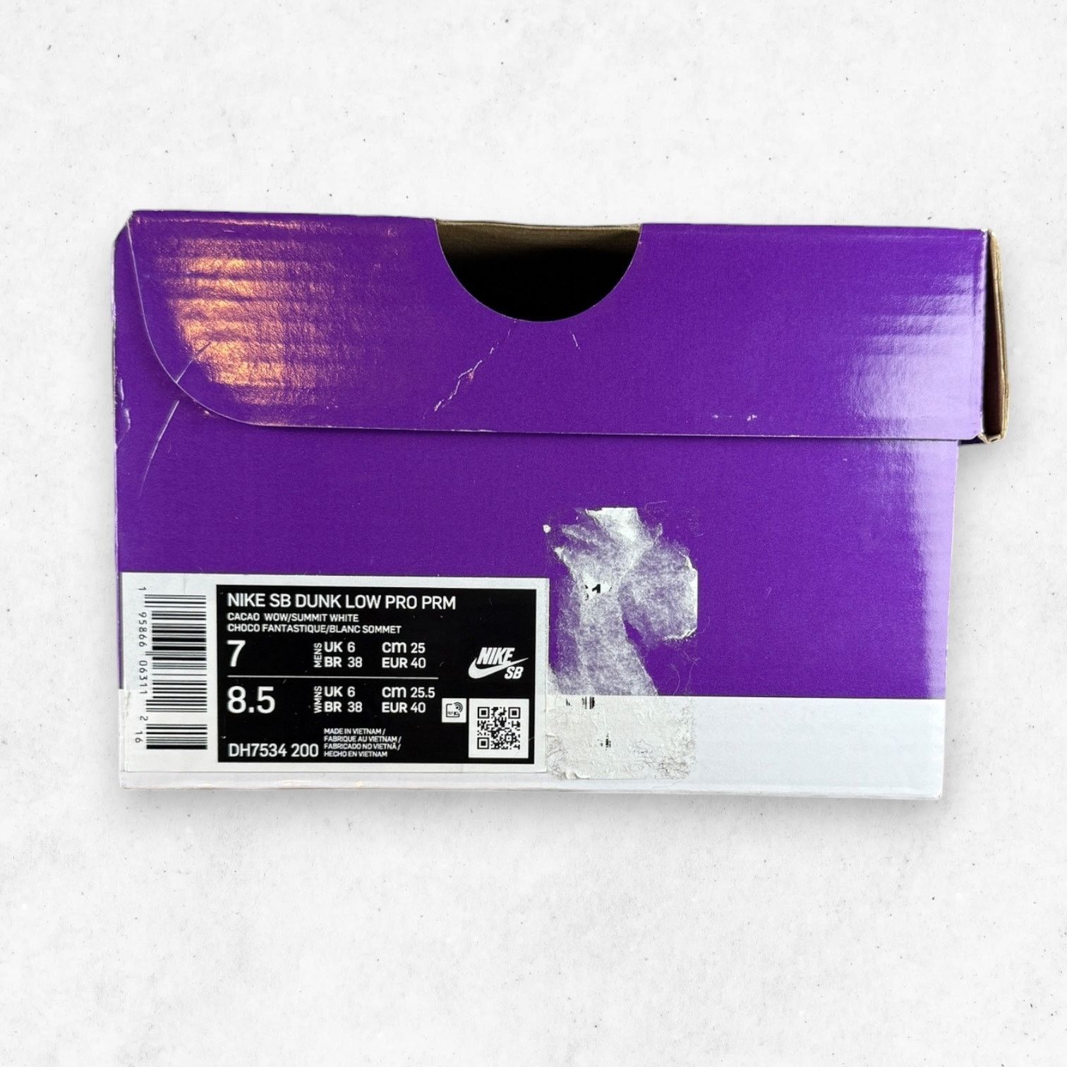 Nike Nike SB Dunk Low Pro Paisley Brown Pink Mens 7 DH7534-200 Size US 7 / EU 40 - 3 Thumbnail