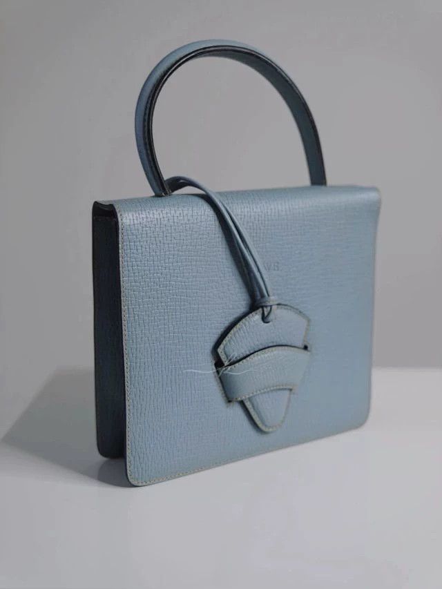 Loewe Loewe Vintage Misty Blue Inverted Triangle Handbag Size ONE SIZE - 2 Thumbnail