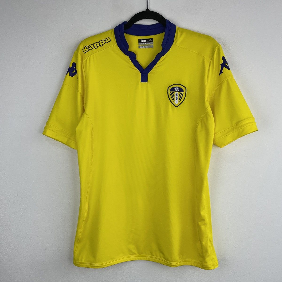 Kappa Leeds United Away Kappa Jersey Shirt 2015/2016 Size US L / EU 52-54 / 3 - 1 Thumbnail