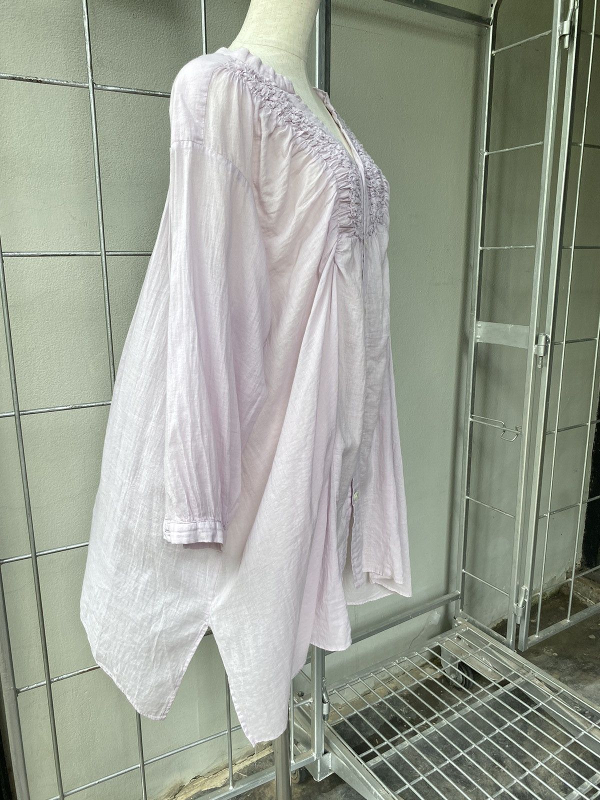 Issey Miyake Plantation light purple blouse Size ONE SIZE - 2 Thumbnail
