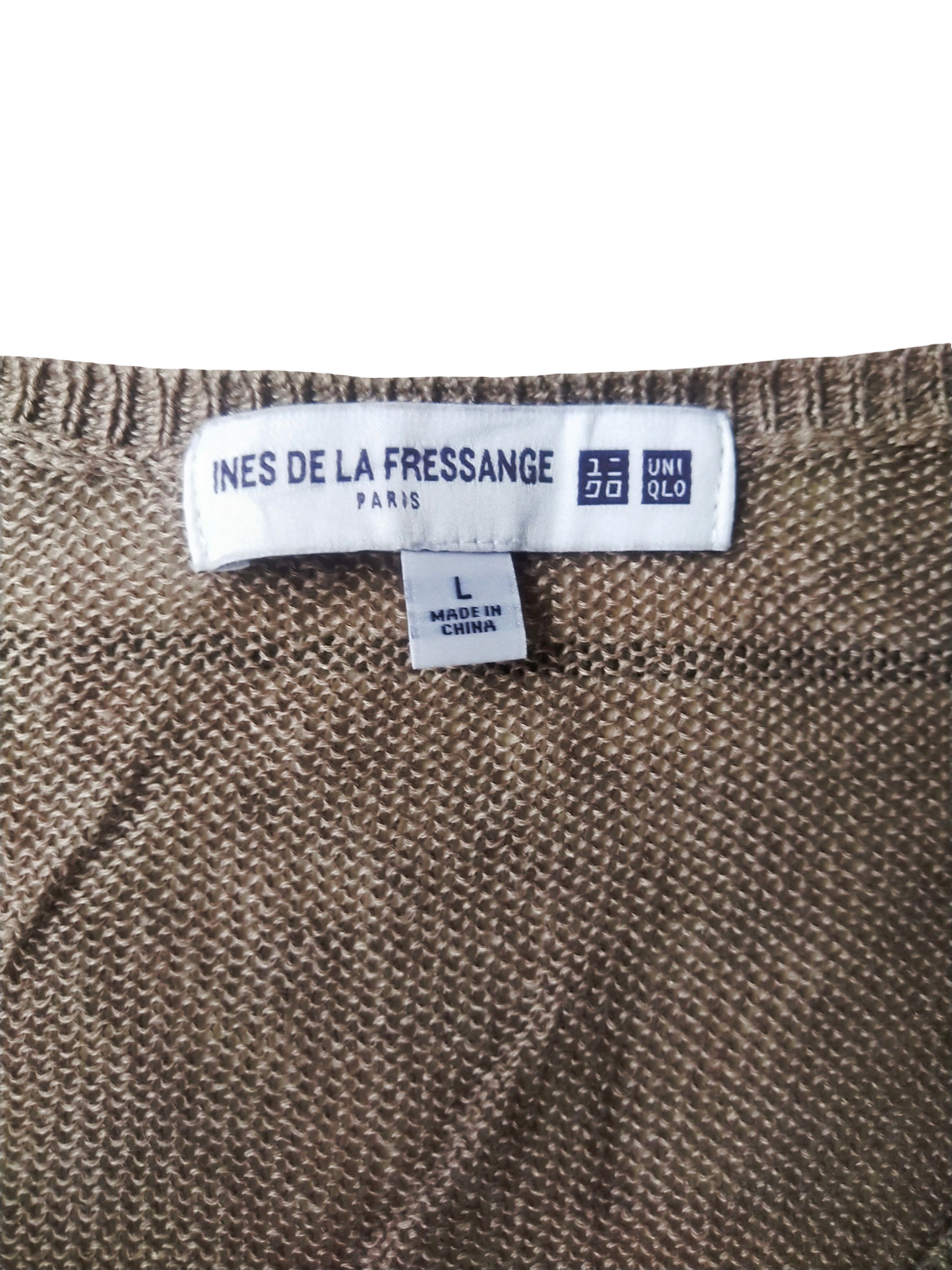 Lemaire × Uniqlo Uniqlo x Ines de la Fressange Linen Sheer Knit Sweater Size L / US 10 / IT 46 - 5 Thumbnail