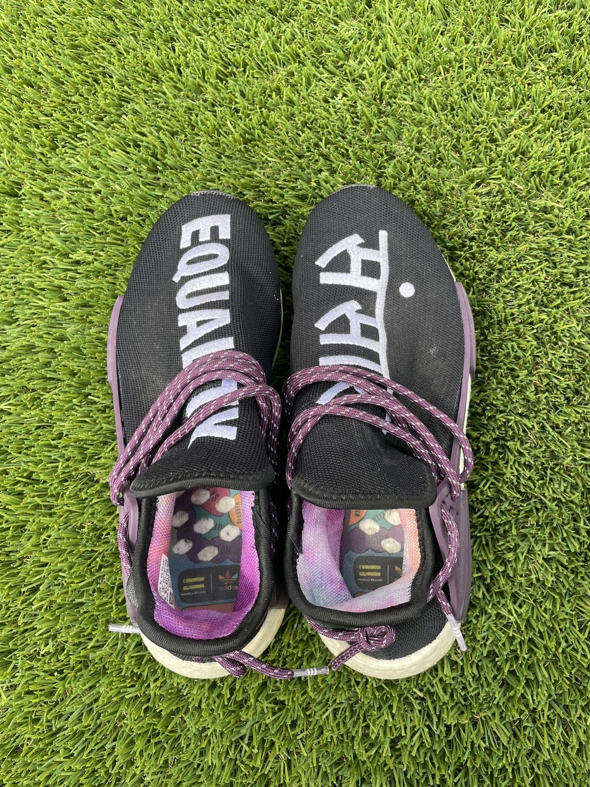 Adidas × Pharrell Adidas X Pharrell, equality streetwear sneakers Size US 9 / EU 42 - 3 Thumbnail