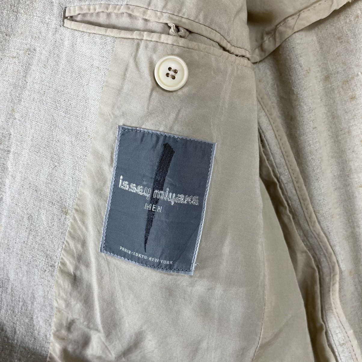 Issey Miyake × Vintage 💥 80s ISSEY MIYAKE MEN BUTTON JACKET COAT Size US M / EU 48-50 / 2 - 10 Thumbnail