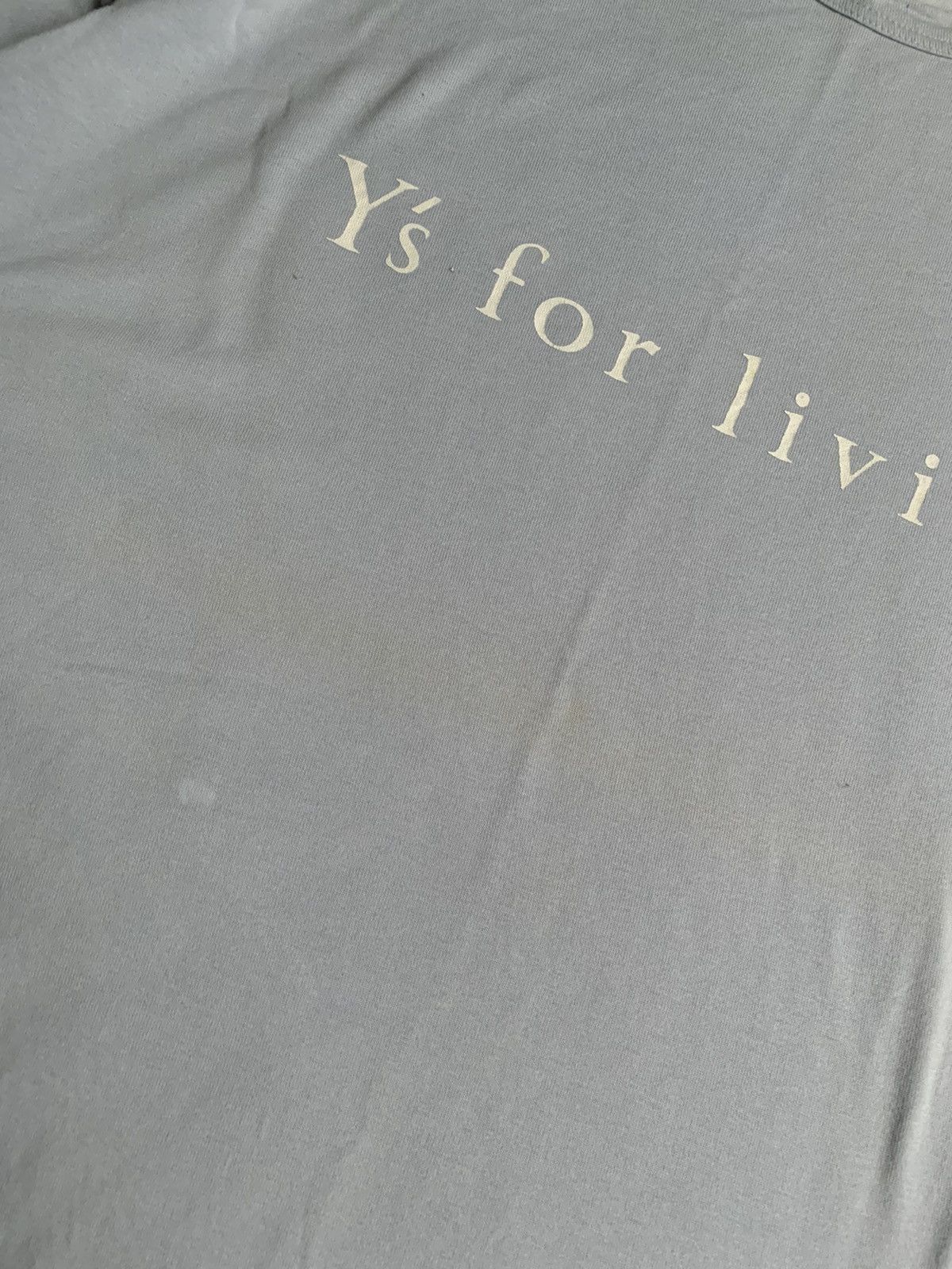 Japanese Brand × Vintage × Yohji Yamamoto Vintage 80s Ys for Living Yohji yamamoto Tee Size US M / EU 48-50 / 2 - 3 Thumbnail