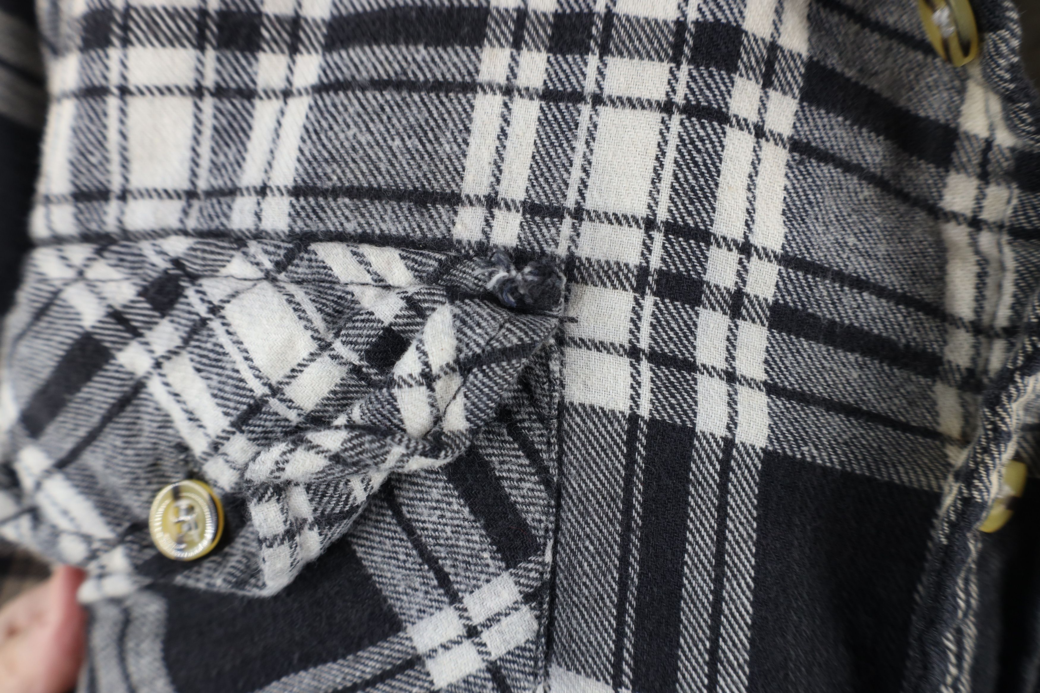 Vintage Vintage 90s Streetwear Fleece Lined Flannel Shirt Jacket Size US L / EU 52-54 / 3 - 5 Thumbnail