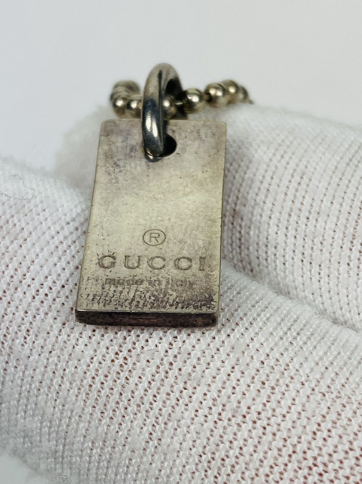 Gucci Gucci .925 Silver Logo Bracelet Size ONE SIZE - 4 Thumbnail