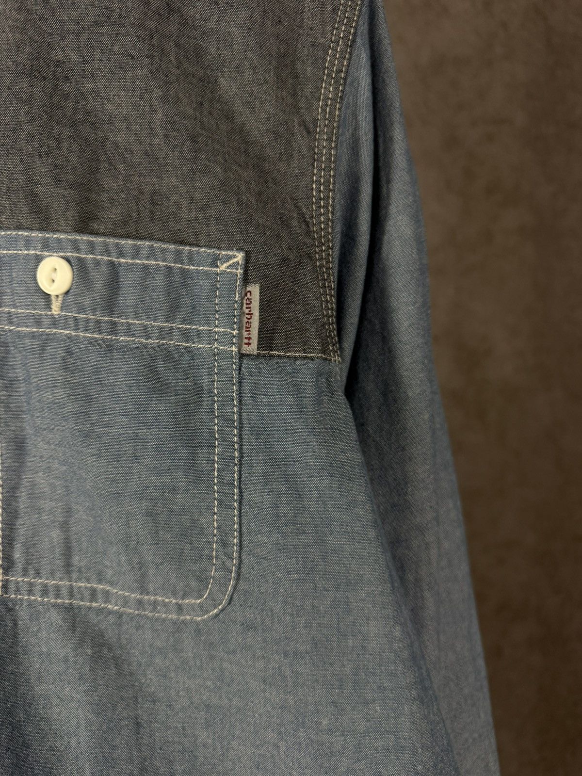Carhartt Wip Carhartt WIP designer harrison shirt Size US XL / EU 56 / 4 - 4 Thumbnail
