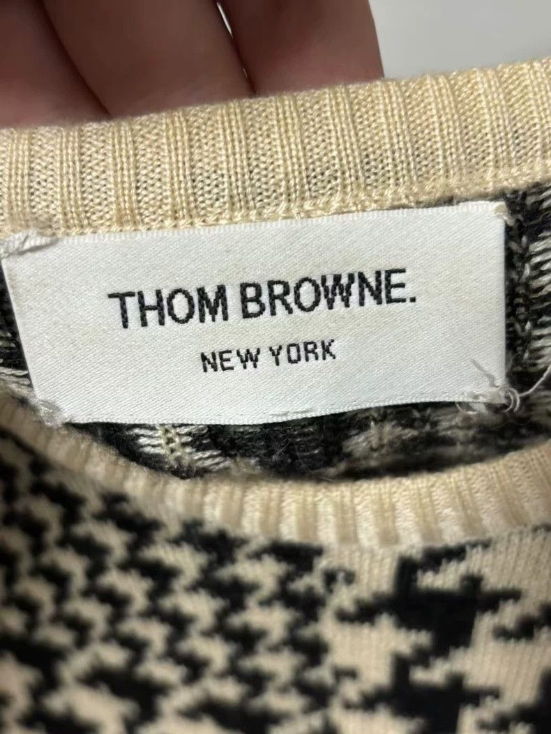 Thom Browne Thom Browne size2 Black and white wool sleeveless vest Size 4XL / US 24-26 - 3 Thumbnail