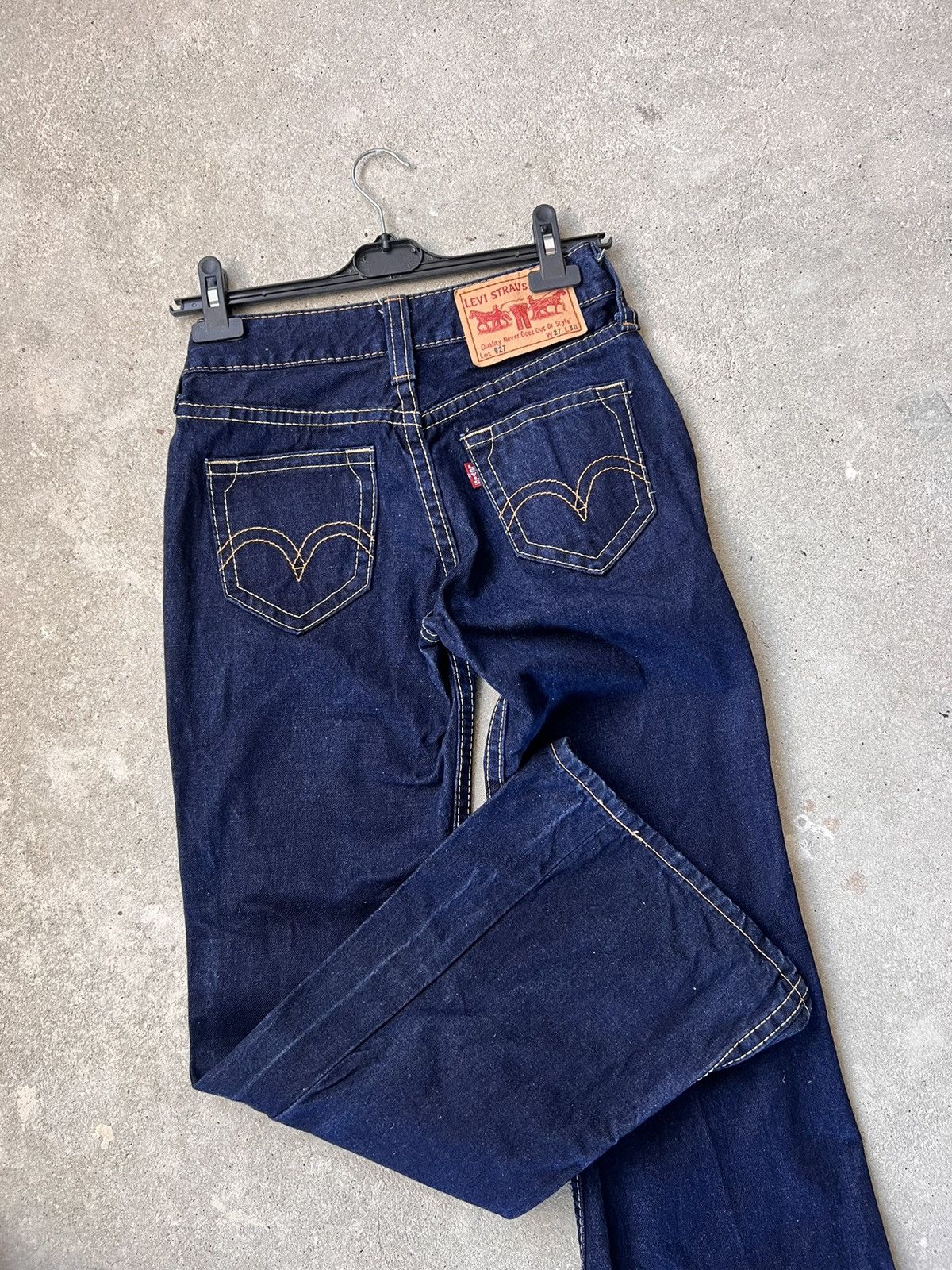 If Six Was Nine × Le Grande Bleu (L.G.B.) × Levi's Vintage Levi’s 927 Lot Bootcut Jeans W27 Size 27" / US 4 / IT 40 - 9 Thumbnail