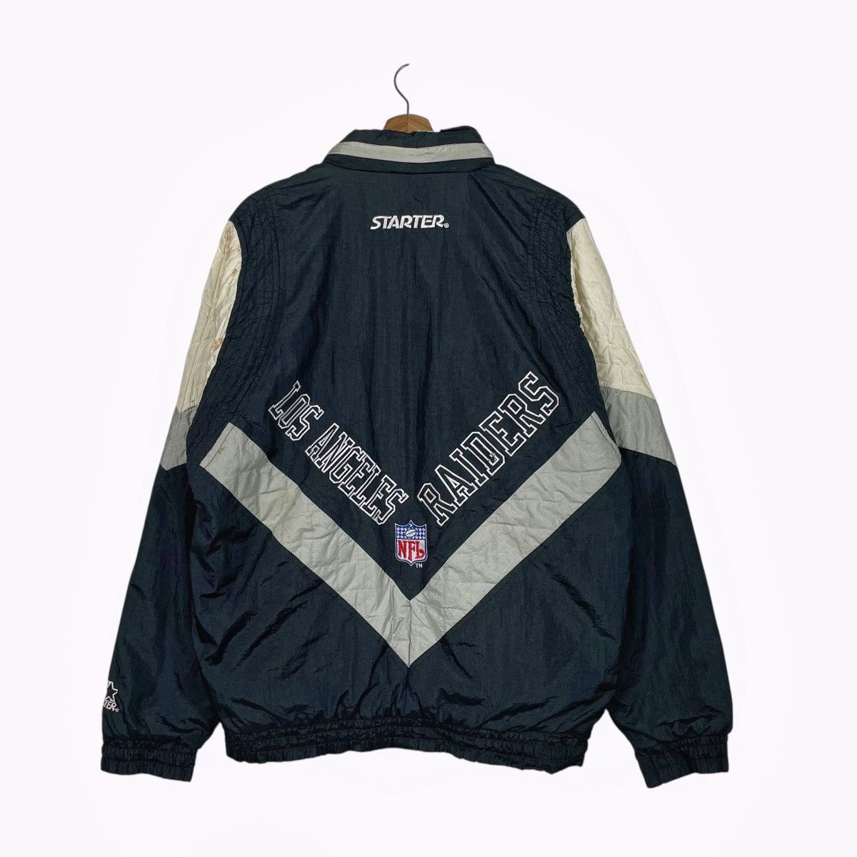 Starter Vintage Starter NFL Las Vegas Raiders Jacket Size US M / EU 48-50 / 2 - 7 Thumbnail