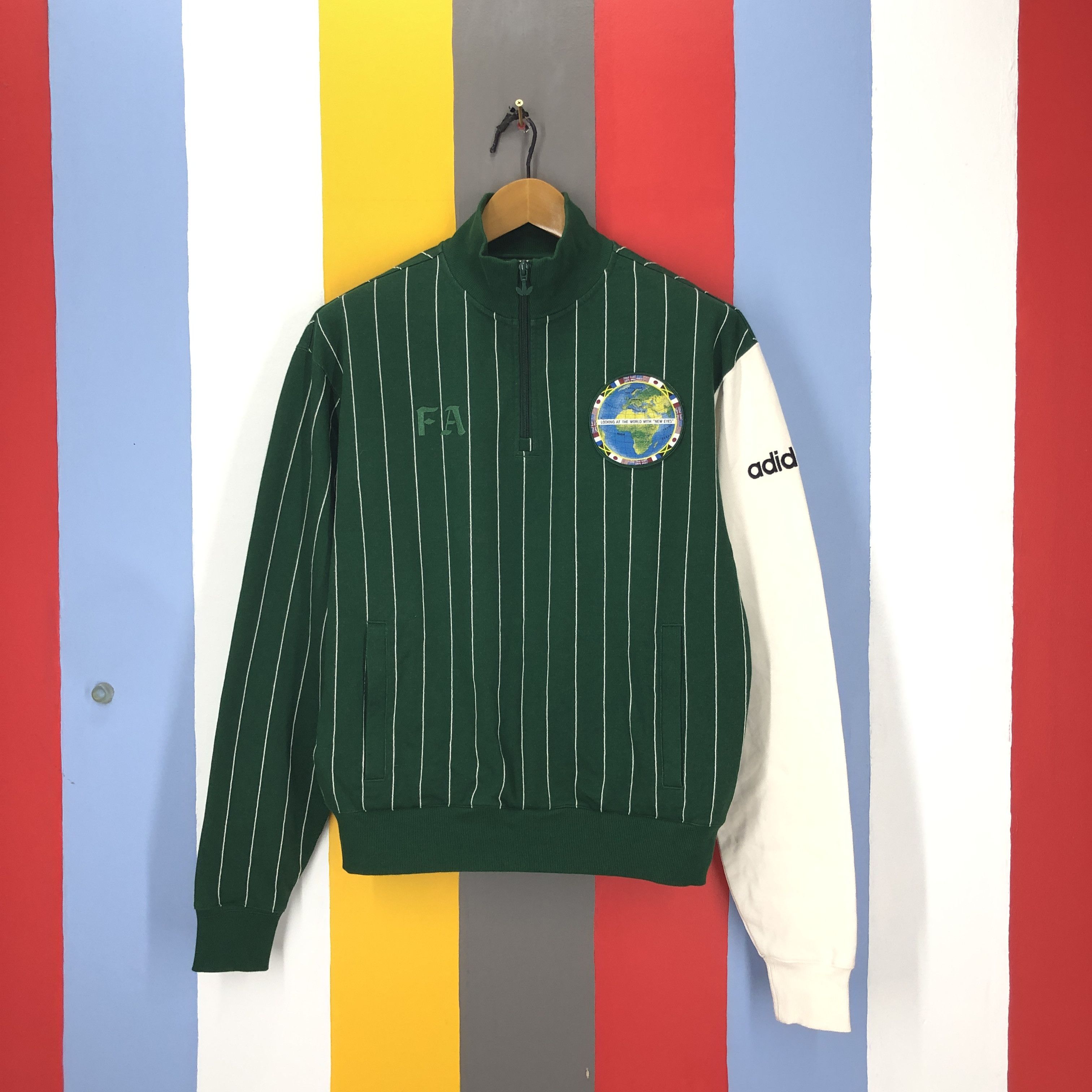 Adidas × Fucking Awesome ADIDAS x FA Blocked Sweatshirt #1609/02 Size US S / EU 44-46 / 1 - 1 Thumbnail