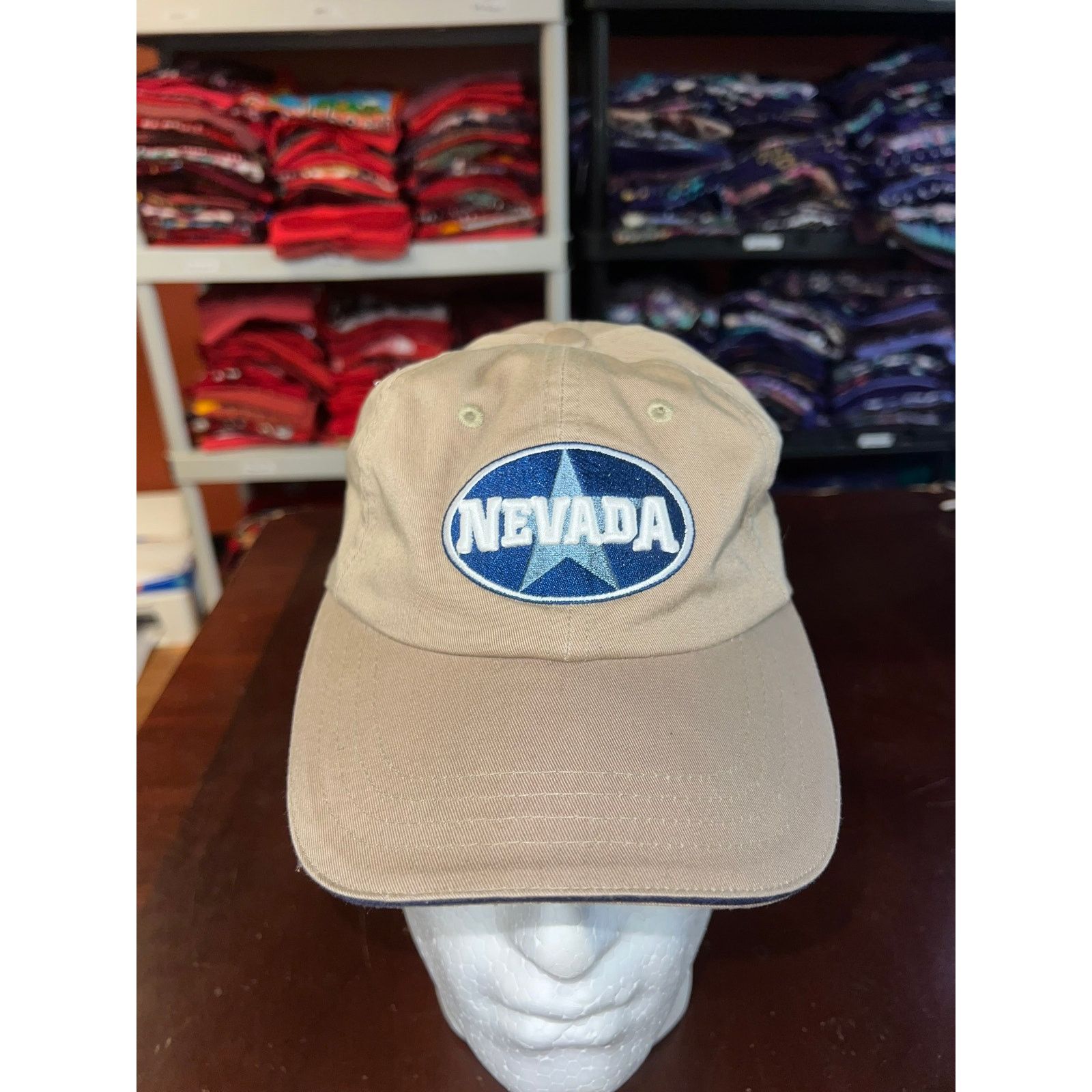 Vintage Nevada Hat WH Smith City Collection Brown Cap Headwear NWT Size ONE SIZE - 1 Thumbnail