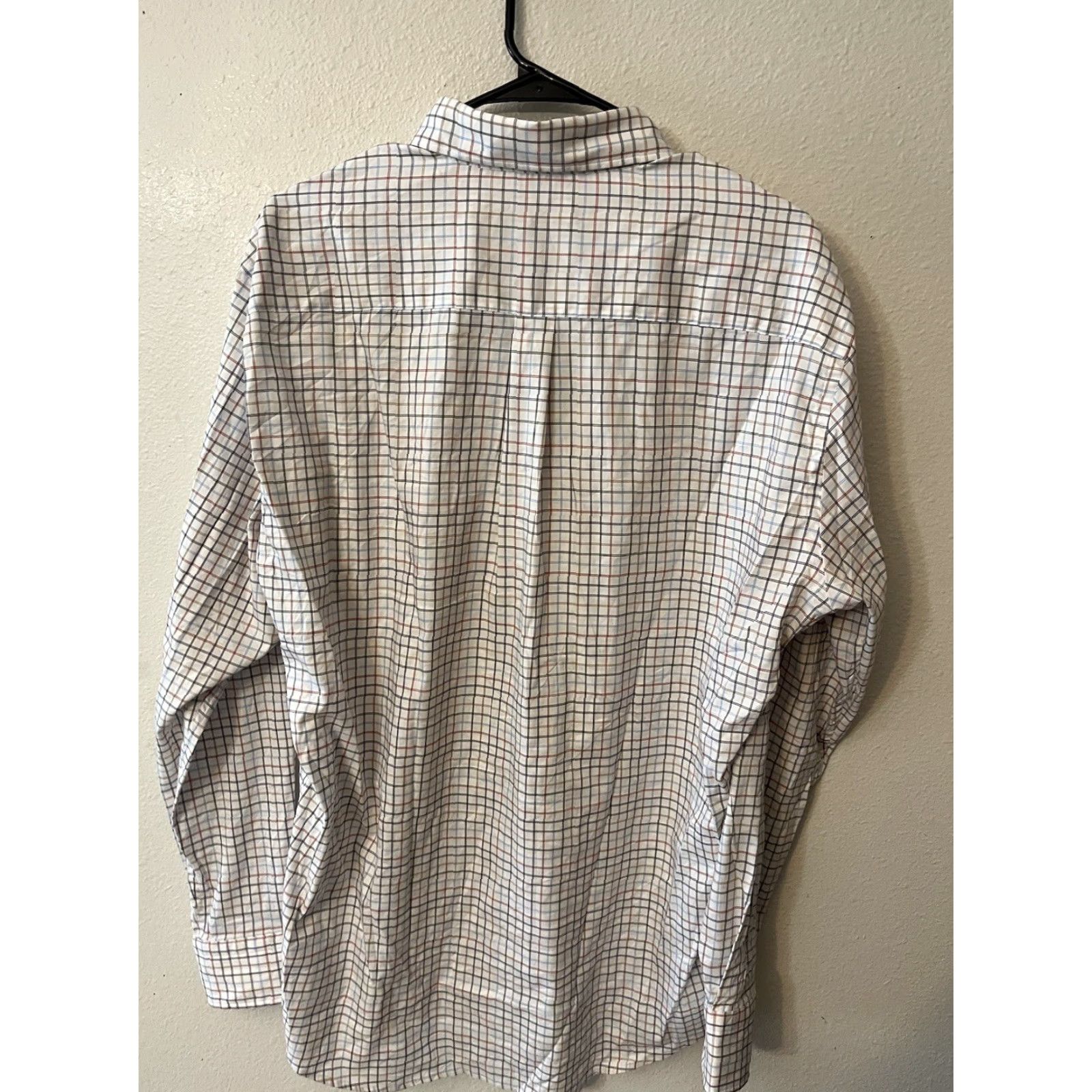 Peter Millar Peter Millar Shirt Mens L Multicolor Plaid Long Sleeve Button-Down Collared, Regular, Down Fabric, Classic Fit, All Seasons, Easy Care Size US L / EU 52-54 / 3 - 3 Thumbnail