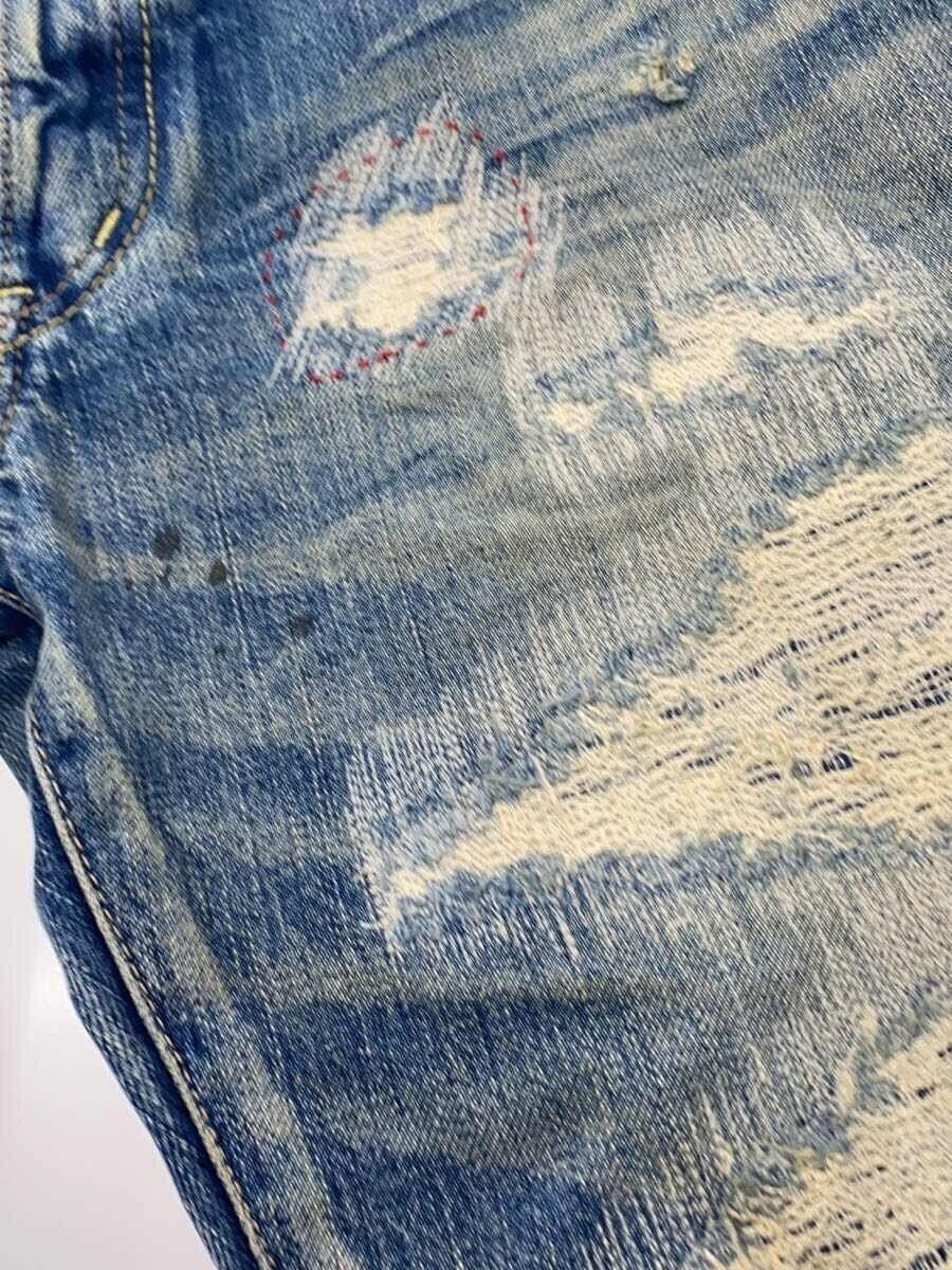 Hysteric Glamour Distressed Repair Denim Jeans Size US 30 / EU 46 - 5 Thumbnail