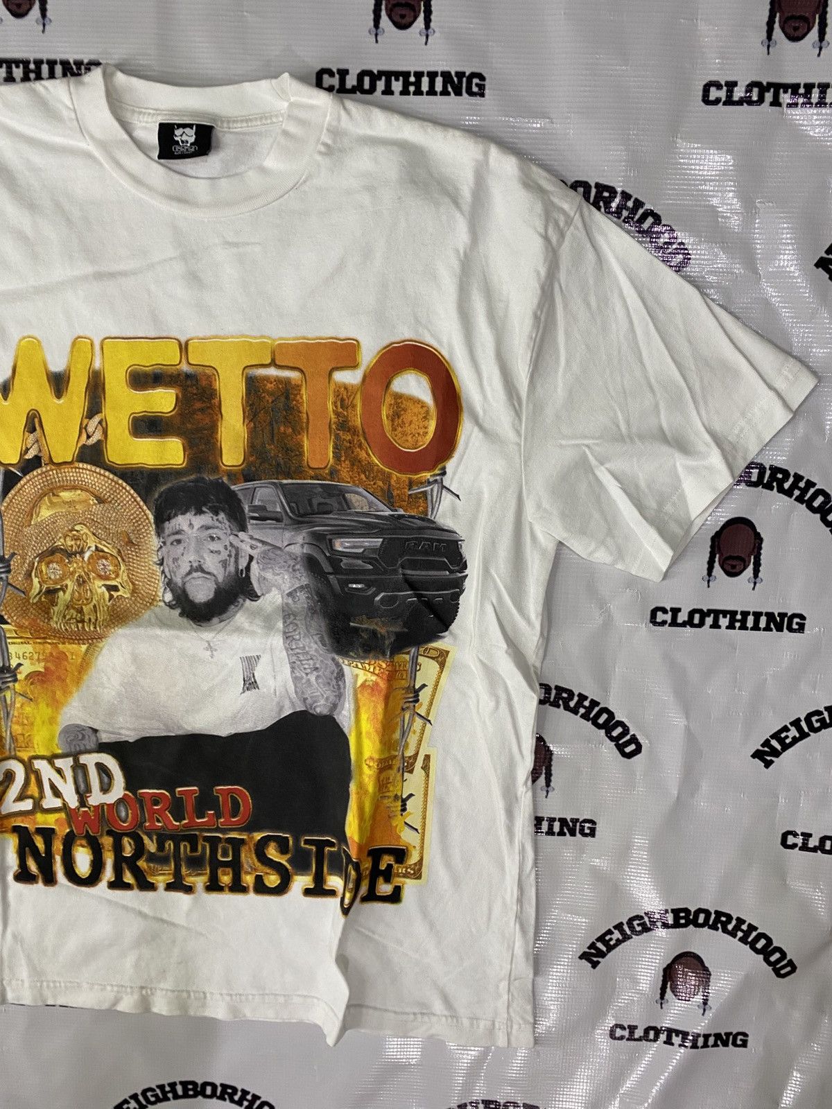 G59 Records SUICIDEBOYS WETTO RAP TEE. Size US L / EU 52-54 / 3 - 3 Thumbnail