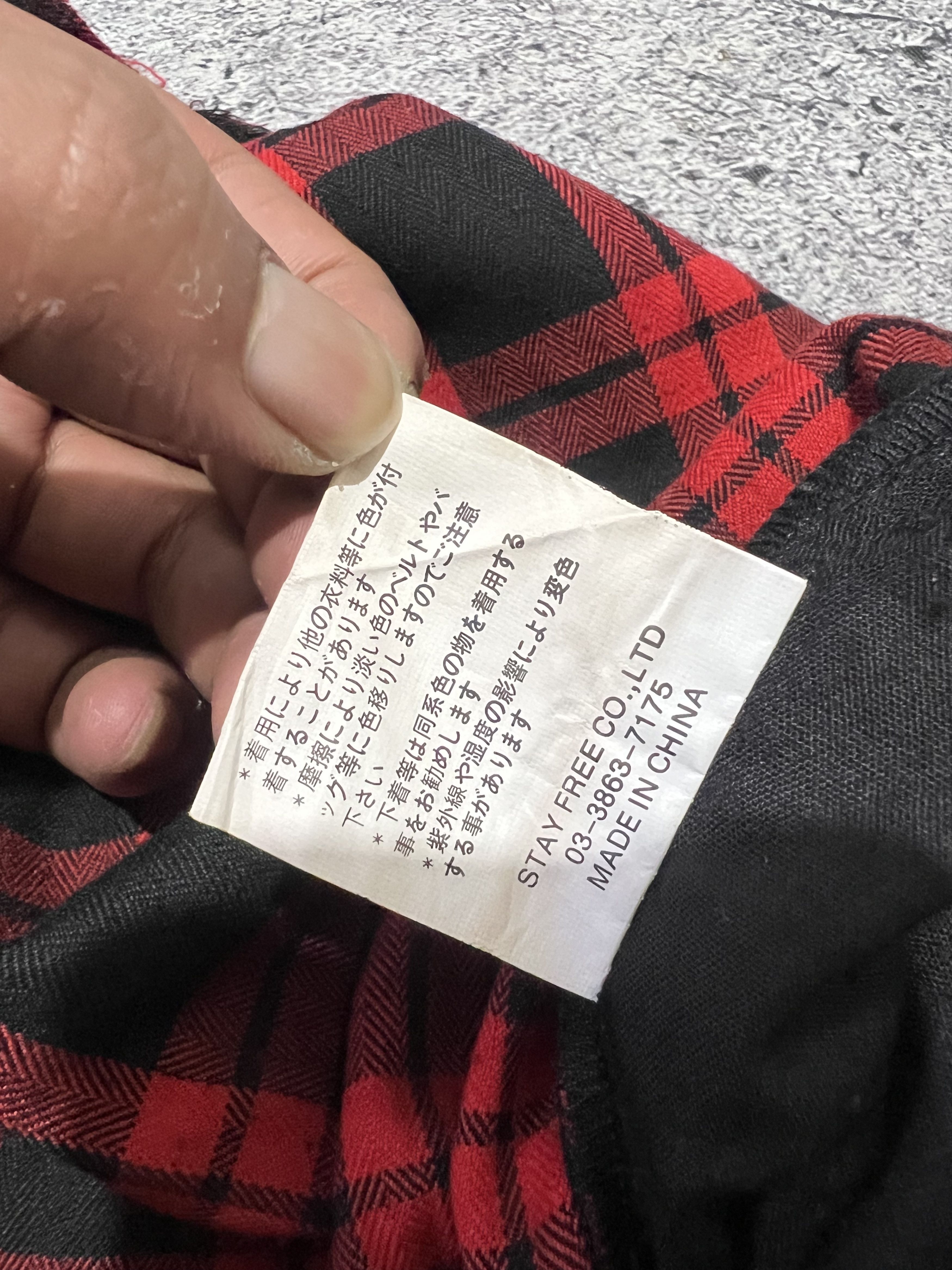 Japanese Brand 2000s Japanese Archive Ifsixwasnine Punk Poem Wide y2k Size US 30 / EU 46 - 9 Thumbnail