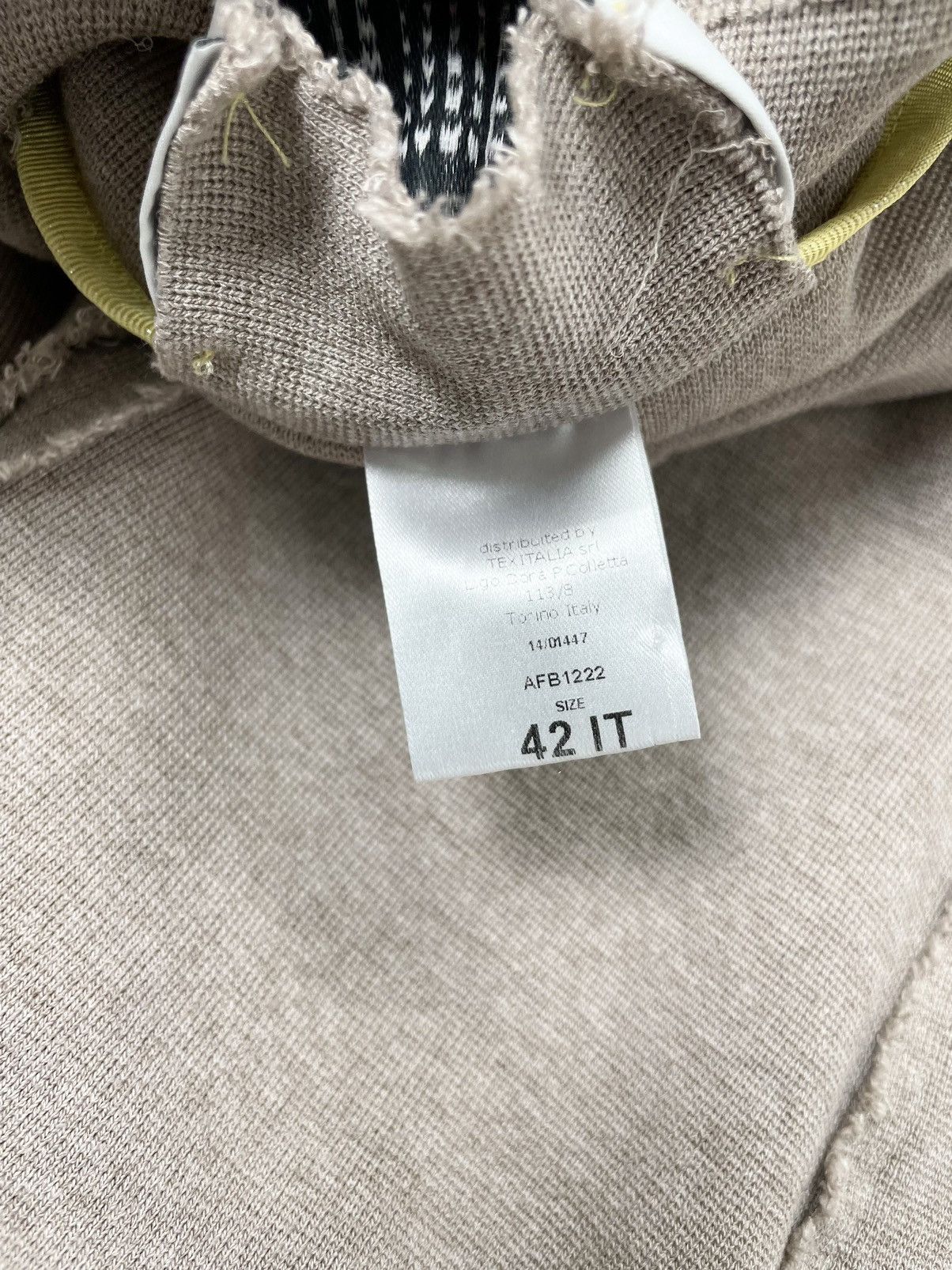 Harris Wharf London Harris Wharf London 🐚 disstressed y2k avandgarde coat Size S / US 4 / IT 40 - 9 Thumbnail