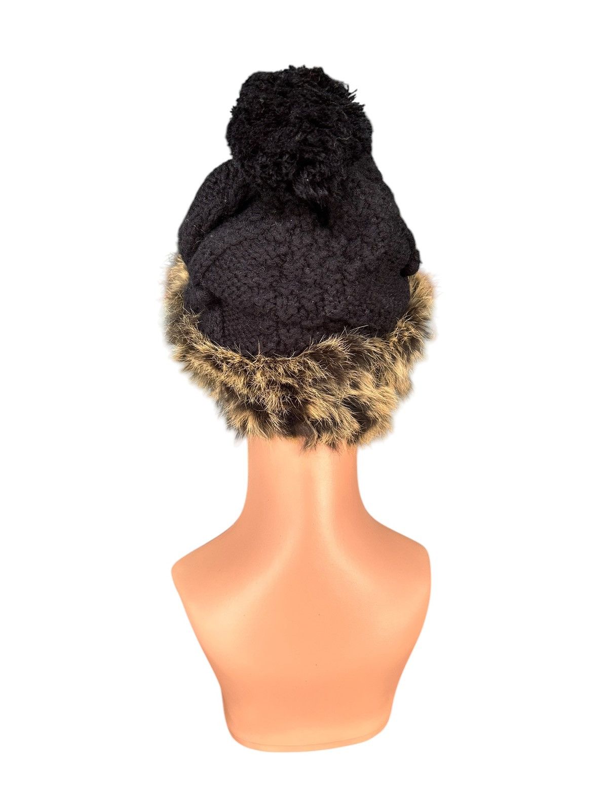 Japanese Brand × Kapital × Vintage Japanese Punk Bondage Style Knitt Fur Beanie Hats Size ONE SIZE - 5 Thumbnail