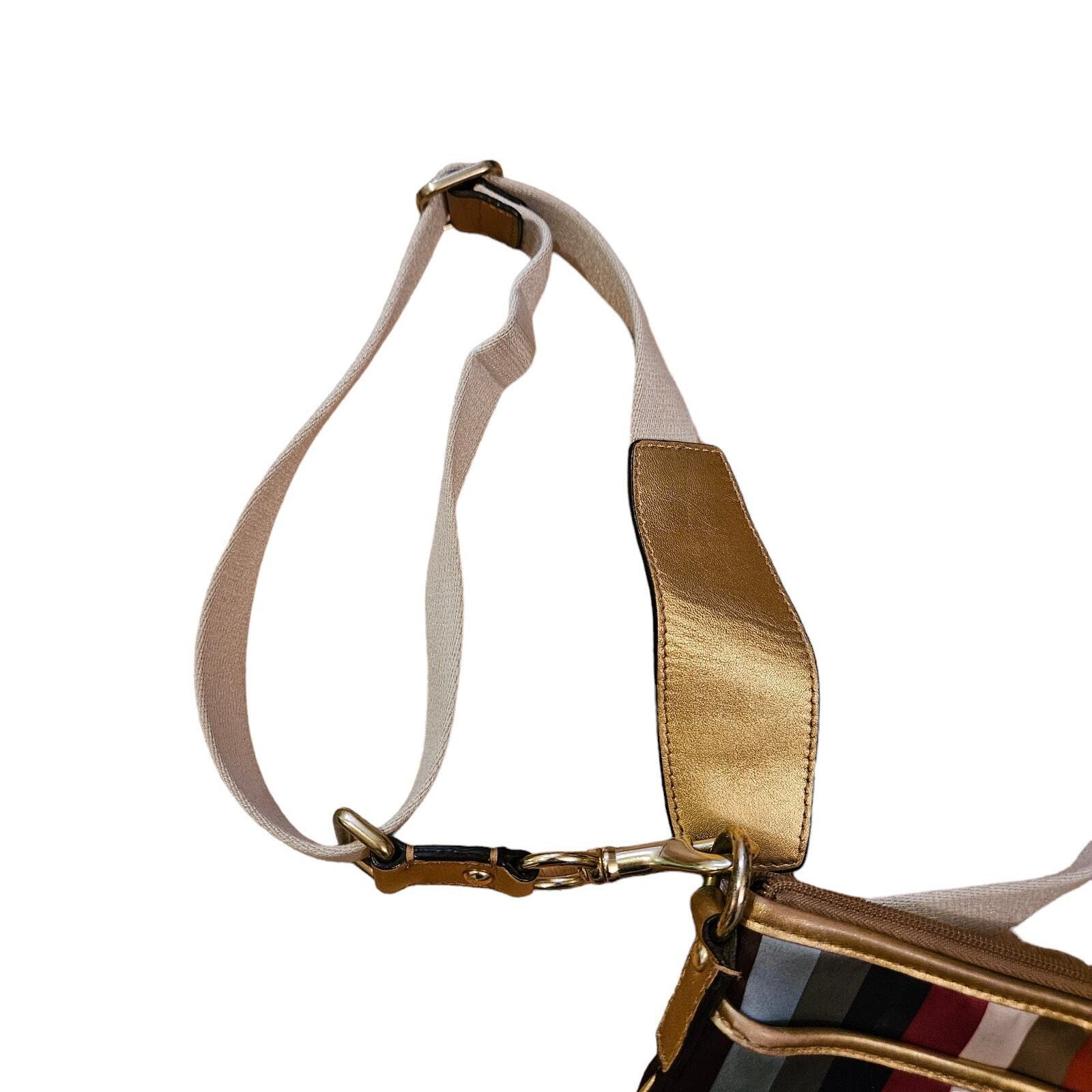 Coach Coach Legacy Stripe Crossbody Swing Bag Swingpack Purse Size ONE SIZE - 7 Thumbnail