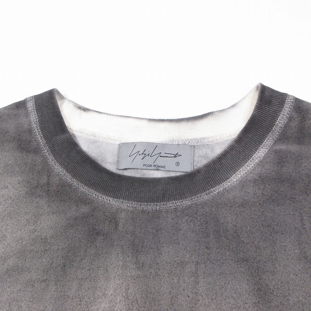 Yohji Yamamoto Yohji Yamamoto POUR HOMME - JERSEY PIGMENT SPRAY KNIT SHIRT Size US L / EU 52-54 / 3 - 6 Thumbnail
