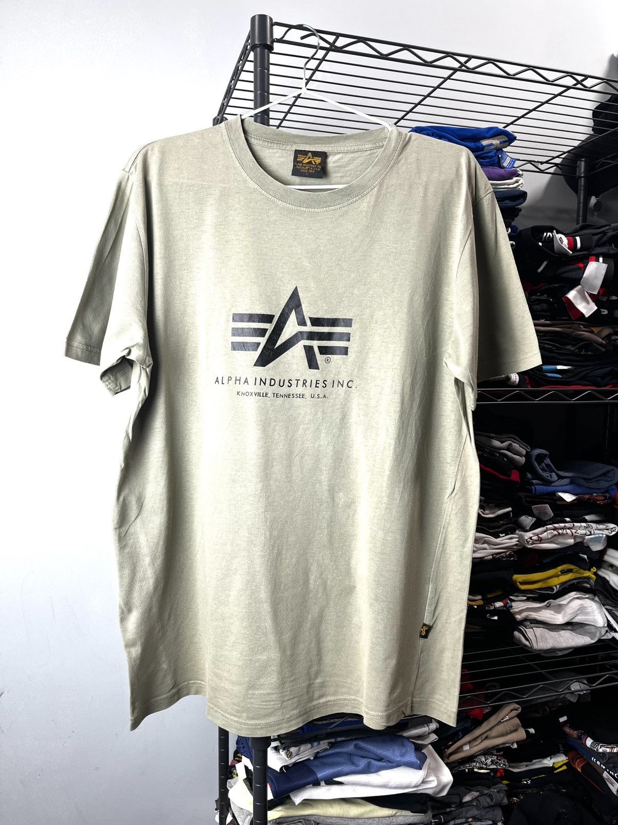 Alpha Industries Vintage Alpha Industries Military Air Force T Shirt Size US L / EU 52-54 / 3 - 1 Thumbnail