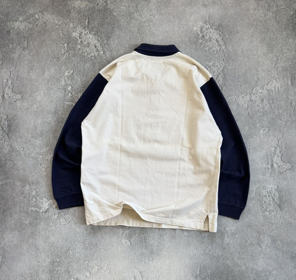 Levi's Levi’s L/size big logo rugby long sleeve sweatshirts 90s USA Size US L / EU 52-54 / 3 - 12 Thumbnail