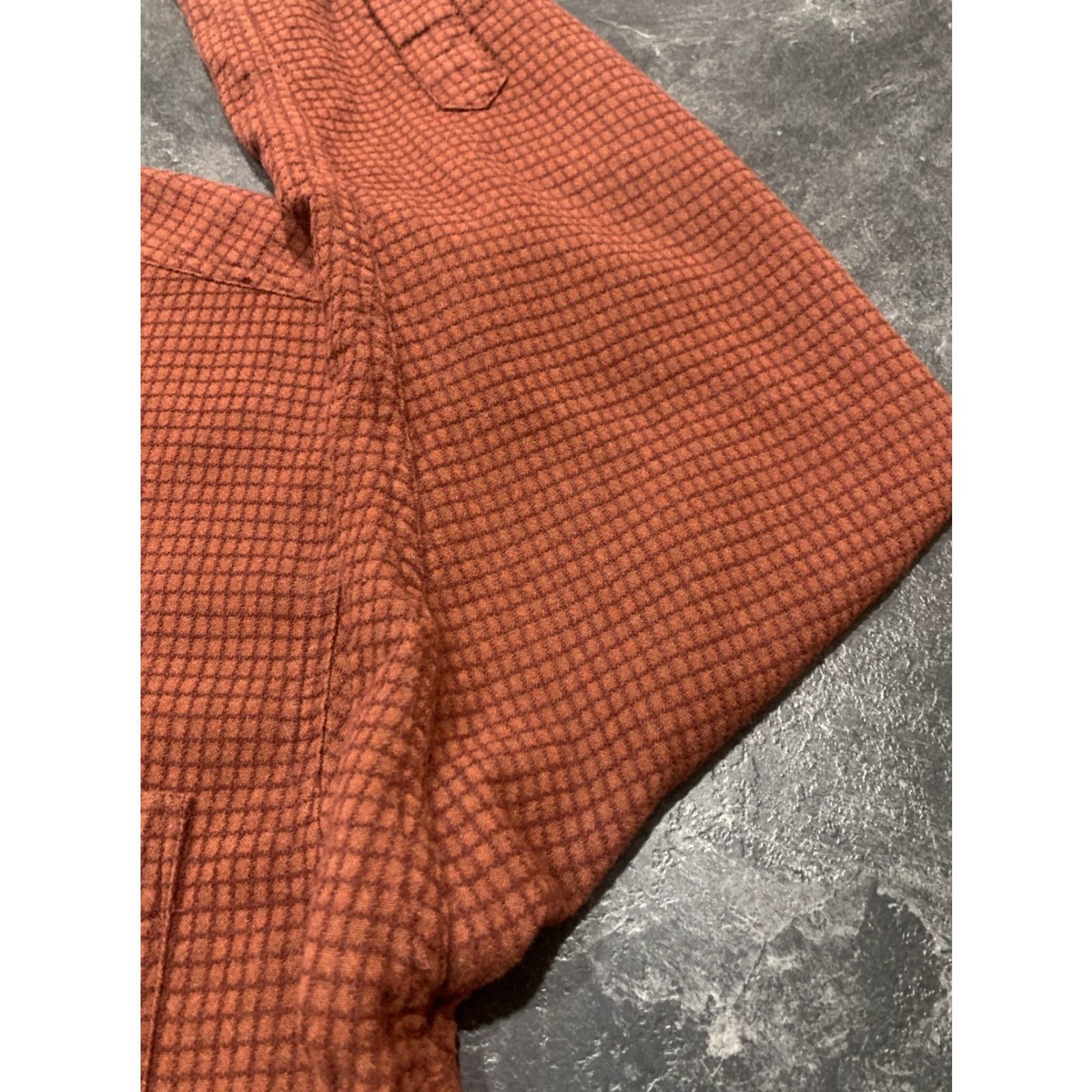 The Territory Ahead VINTAGE Territory Ahead Men's Flannel Shirt Long Sleeve Button Up Casual Fall Spring Winter Burgundy Size L Size US L / EU 52-54 / 3 - 2 Thumbnail