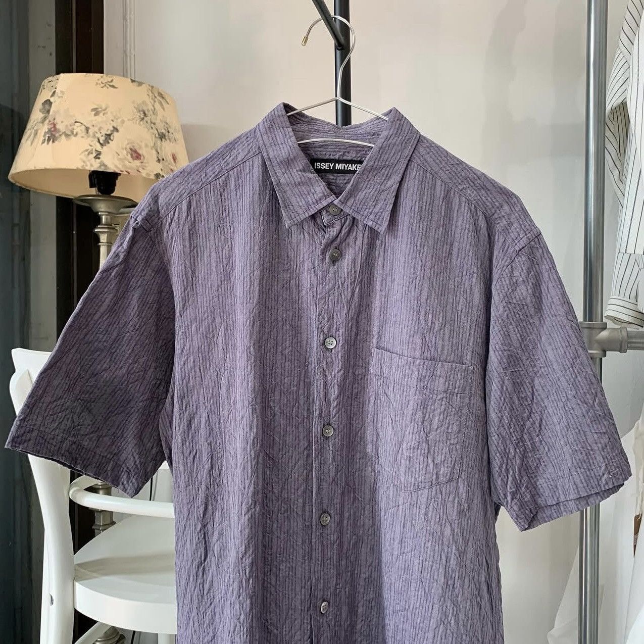 Vintage Issey Miyake textured shirt Size US M / EU 48-50 / 2 - 4 Thumbnail