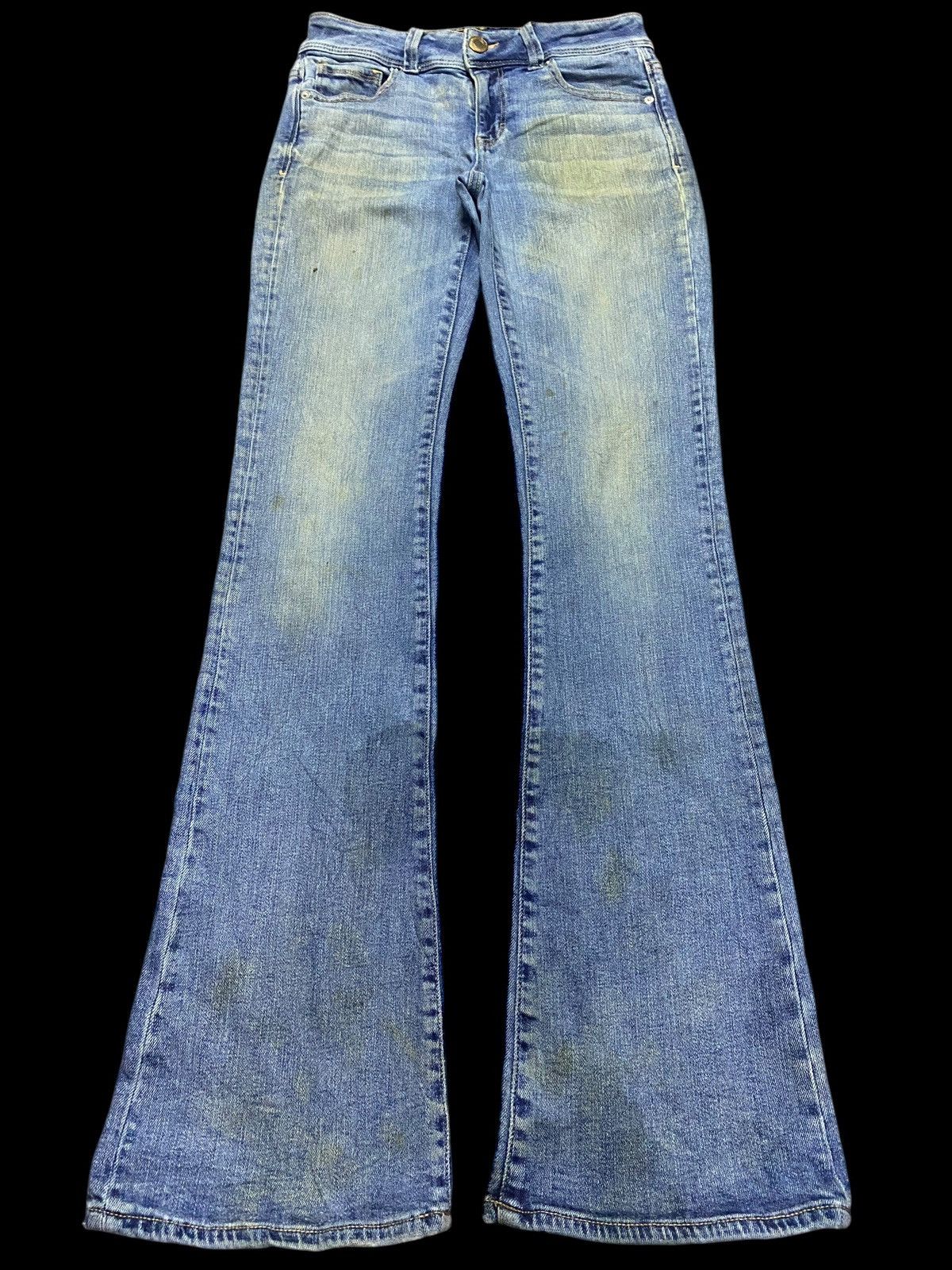 Vintage American Eagle Mud Wash Flare Style Jeans