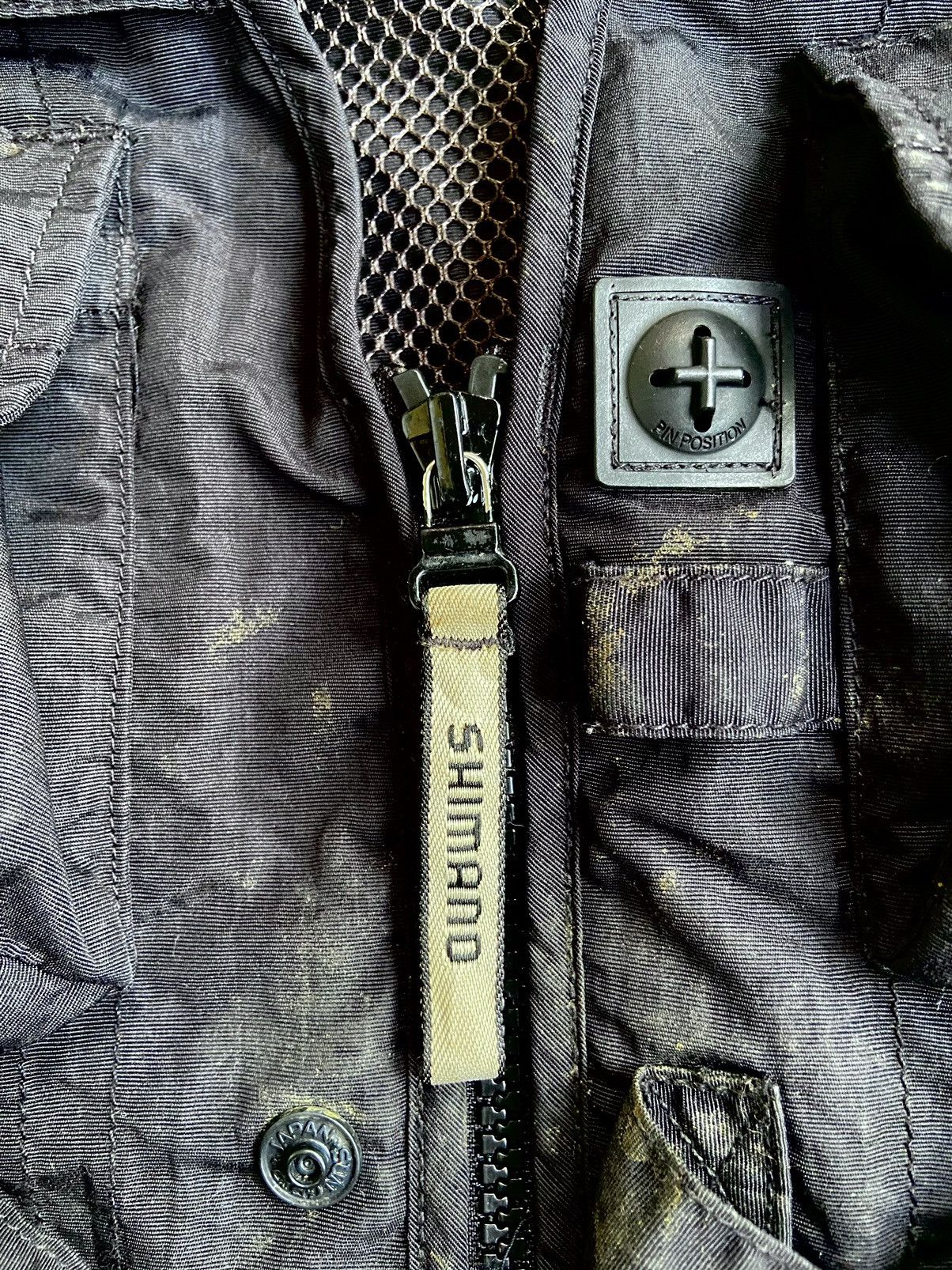 Japanese Brand Vintage SHIMANO tactical multiple pocket vest Size US L / EU 52-54 / 3 - 8 Thumbnail