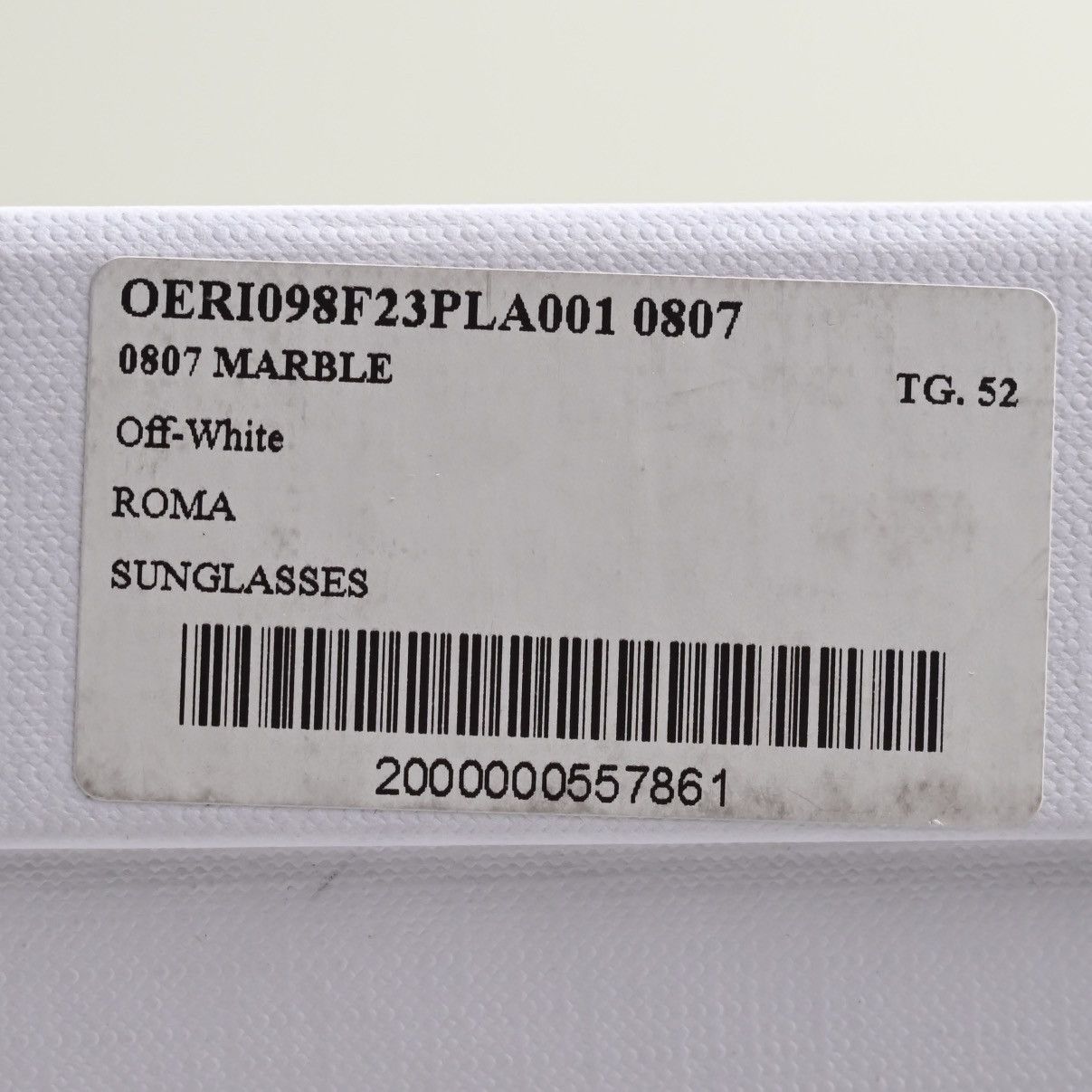 Off-White OFF WHITE ROMA SUNGLASSES Size ONE SIZE - 12 Thumbnail