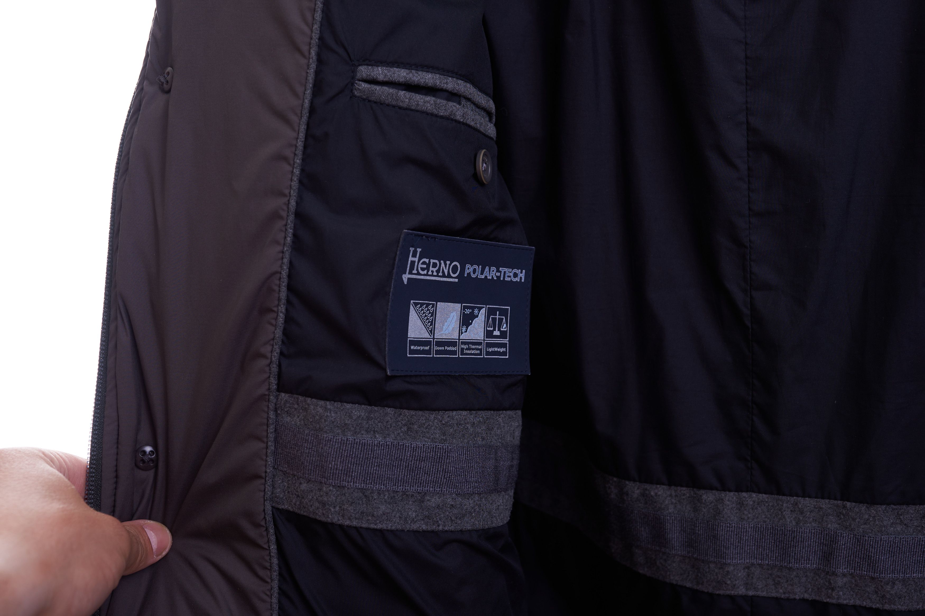 Herno Herno Padded Down Coat Brown Color Size 50 Polar Tech Size US M / EU 48-50 / 2 - 9 Thumbnail