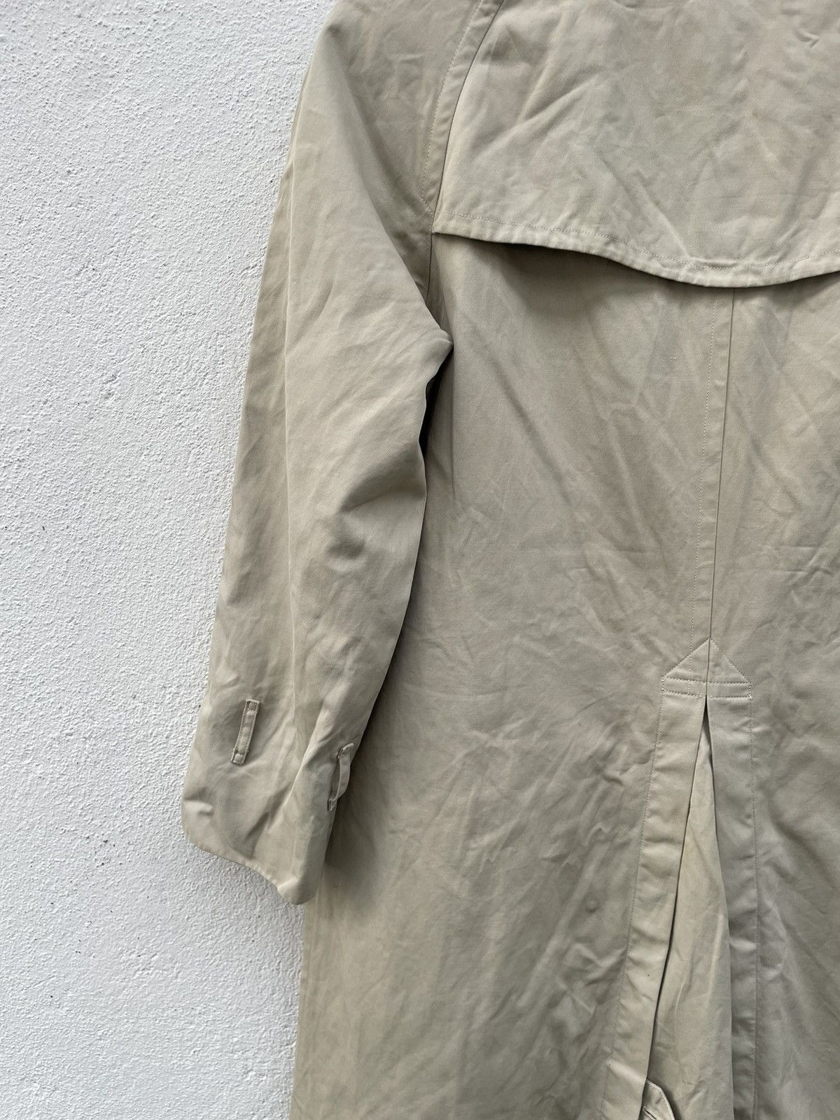 Burberry Prorsum × Vintage Vintage Burberrys Double Breasted Nova Check Trench Jacket Size US M / EU 48-50 / 2 - 9 Thumbnail